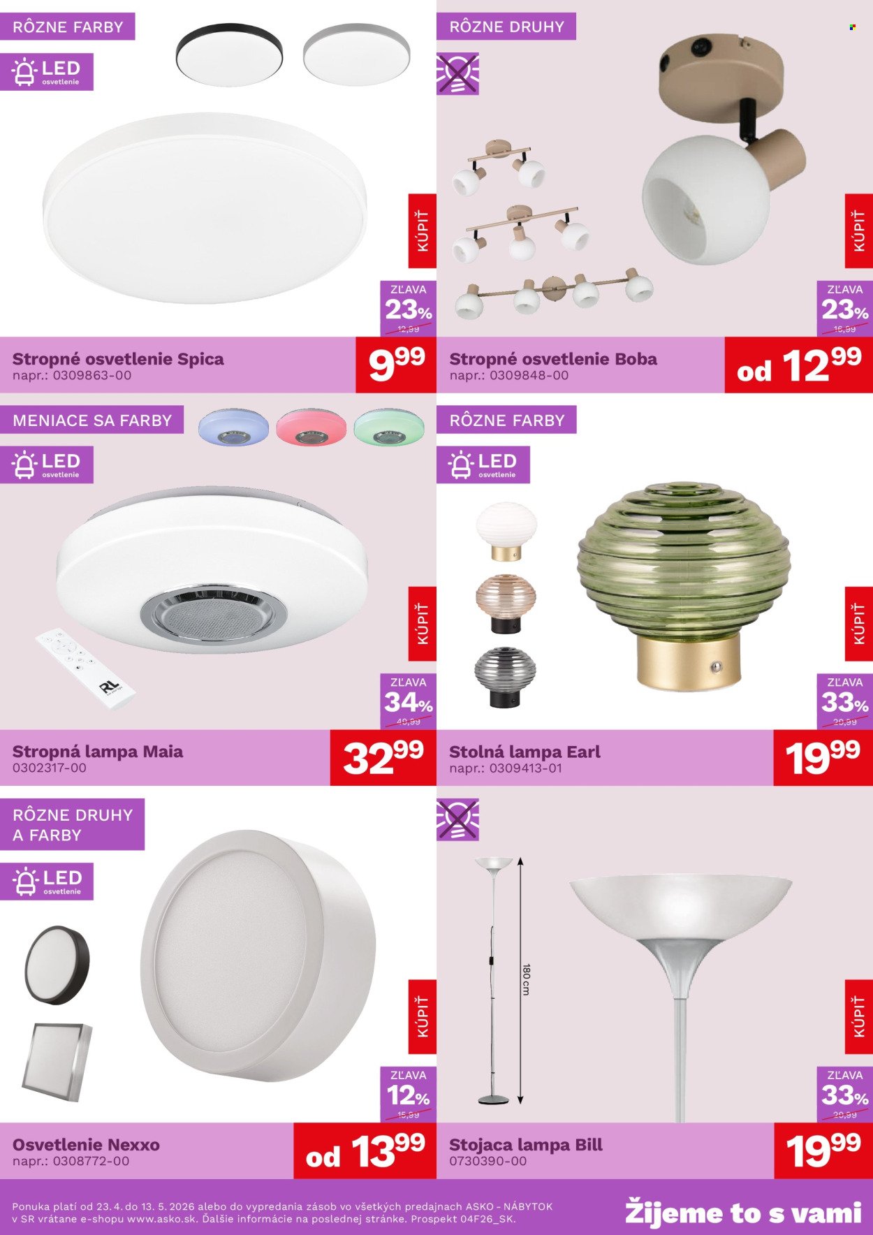 ASKO NÁBYTOK leták - Bytové doplnky (2026-04-23 - 2026-05-13) | 4