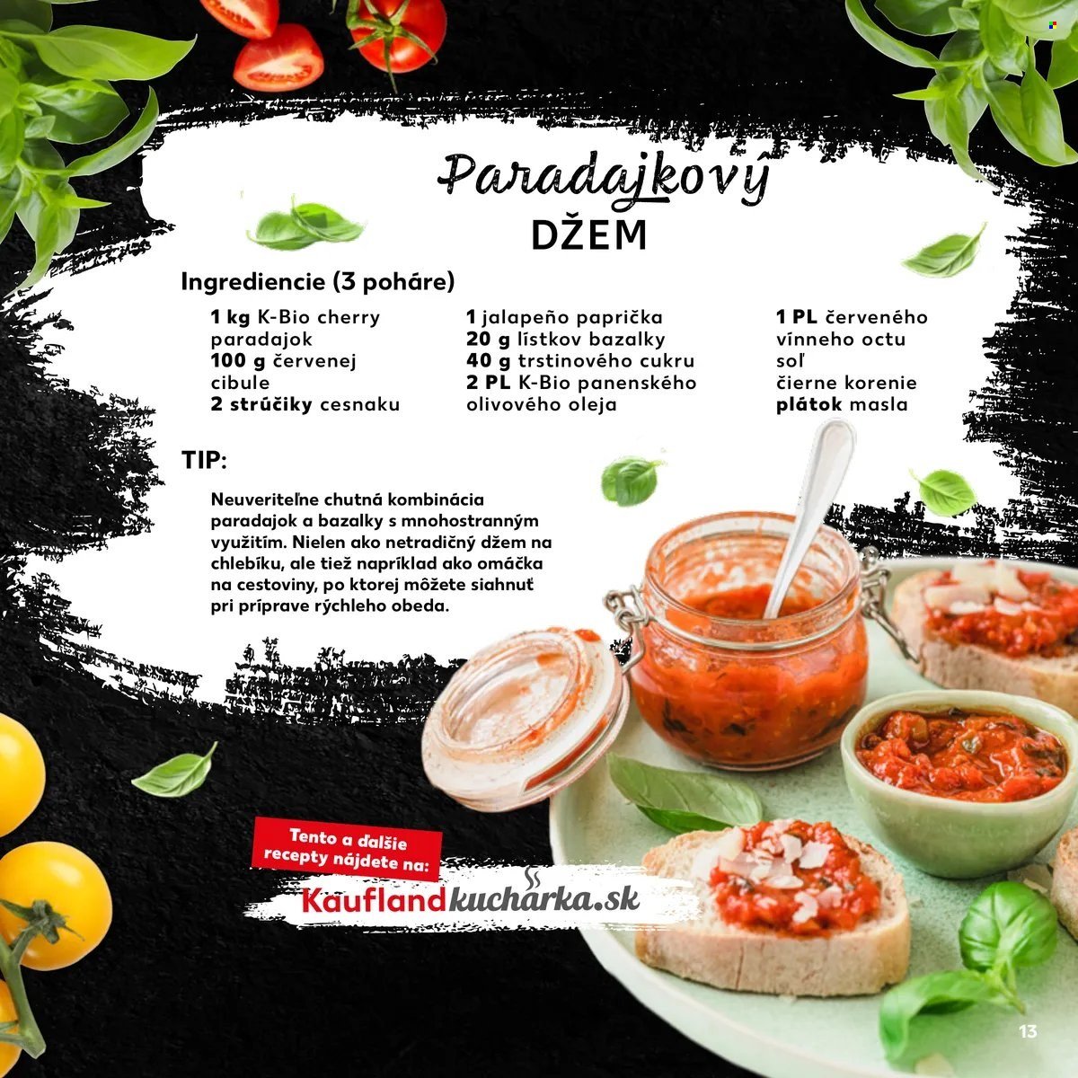 KAUFLAND leták - Sprievodca svetom paradajok (2024-11-21) | 13