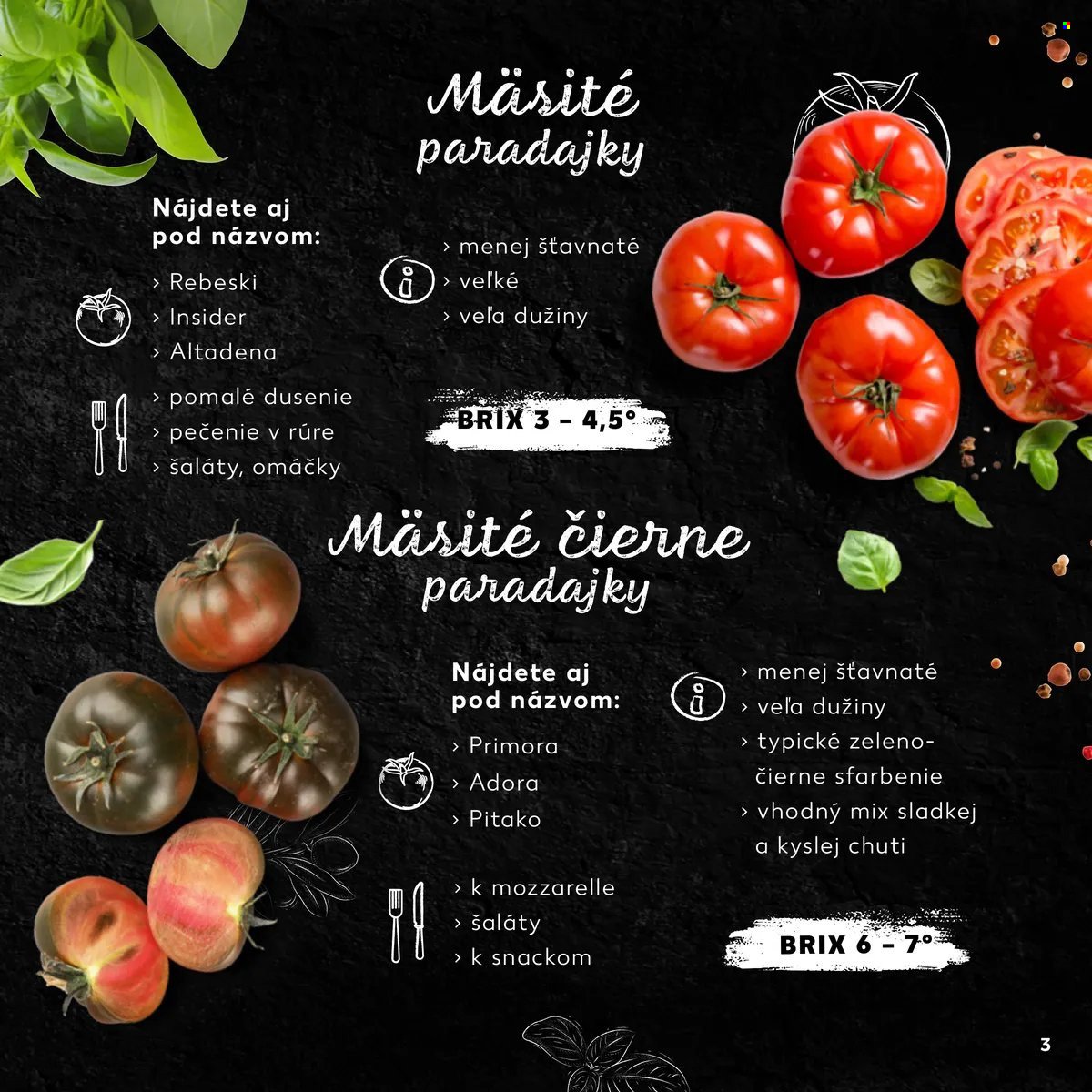 KAUFLAND leták - Sprievodca svetom paradajok (2024-11-21) | 3