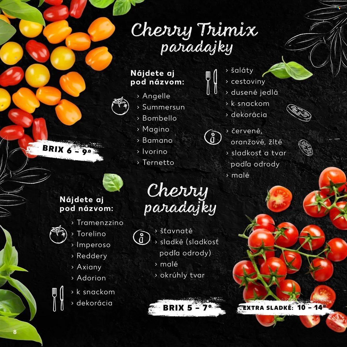 KAUFLAND leták - Sprievodca svetom paradajok (2024-11-21) | 8