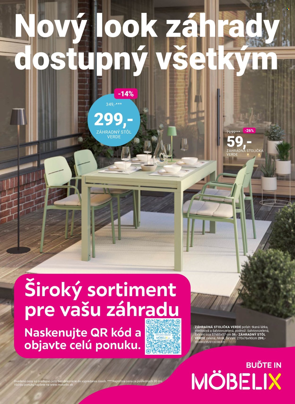 MÖBELIX leták - Nový look záhrady dostupný všetkým (2026-03-09 - 2026-04-05) | 1