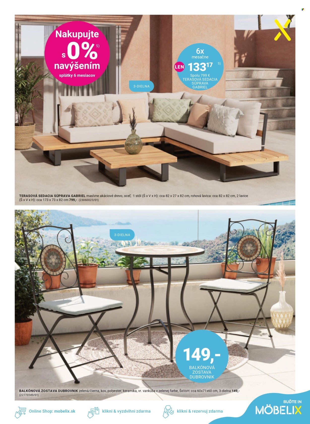 MÖBELIX leták - Nový look záhrady dostupný všetkým (2026-03-09 - 2026-04-05) | 3