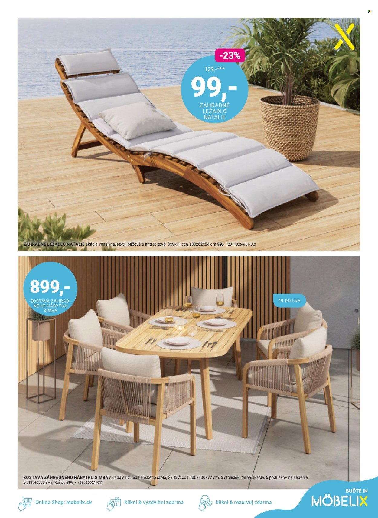 MÖBELIX leták - Nový look záhrady dostupný všetkým (2026-03-09 - 2026-04-05) | 7
