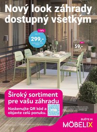 MÖBELIX leták - Nový look záhrady dostupný všetkým (2026-03-09 - 2026-04-05)
