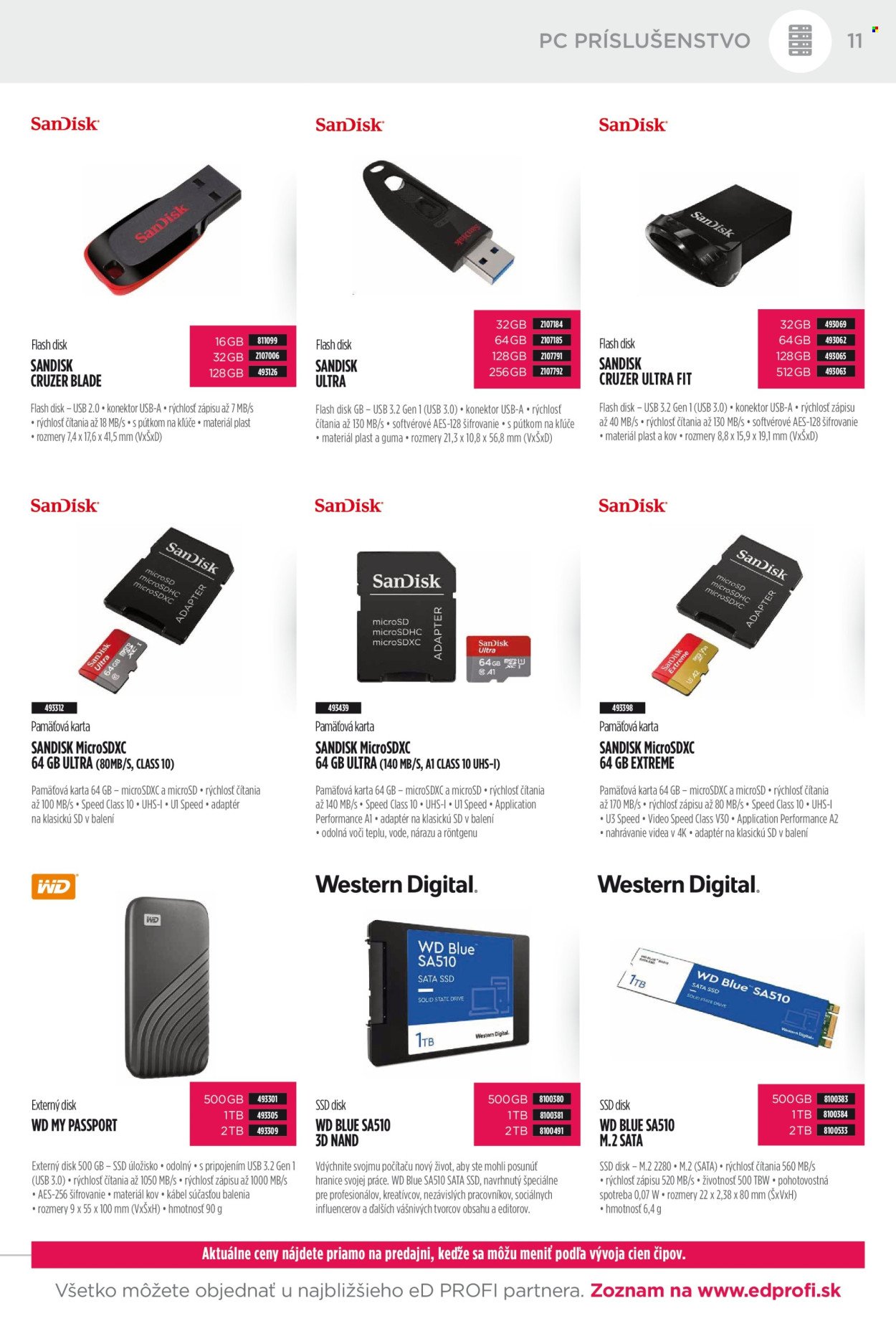 ED PROFI leták - Od nedele 1.2.2026 (2026-02-01 - 2026-02-28) | 11