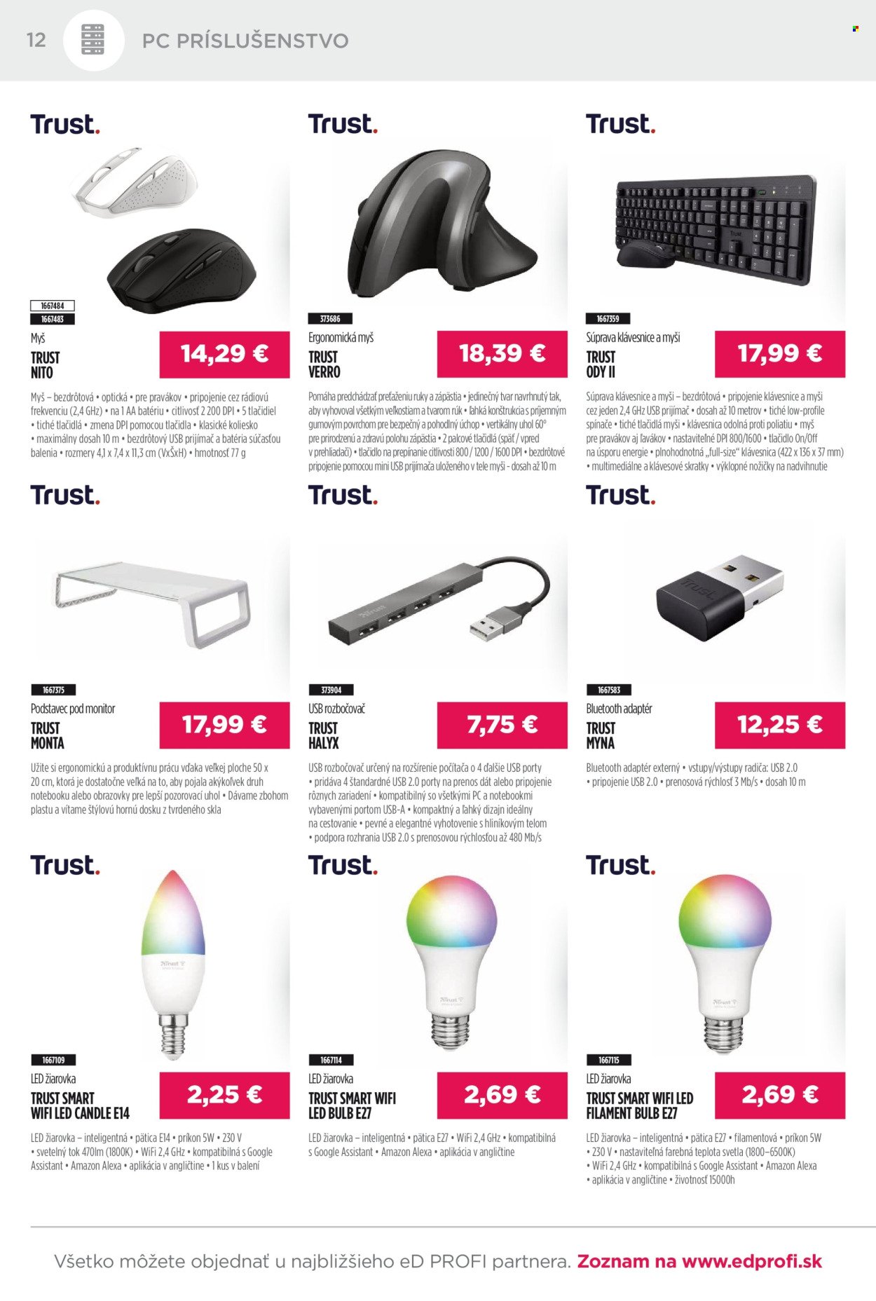 ED PROFI leták - Od nedele 1.2.2026 (2026-02-01 - 2026-02-28) | 12