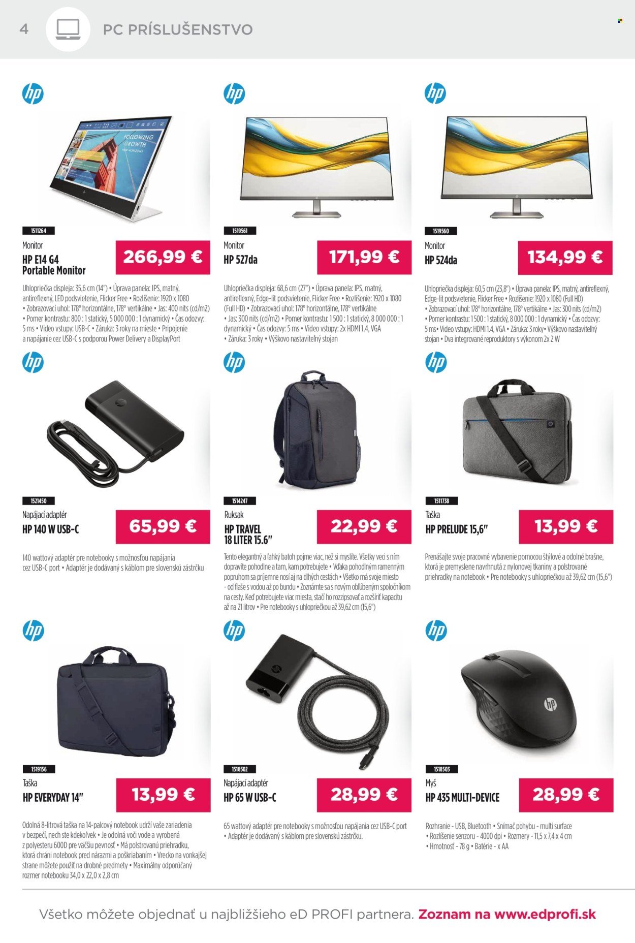ED PROFI leták - Od nedele 1.2.2026 (2026-02-01 - 2026-02-28) | 4