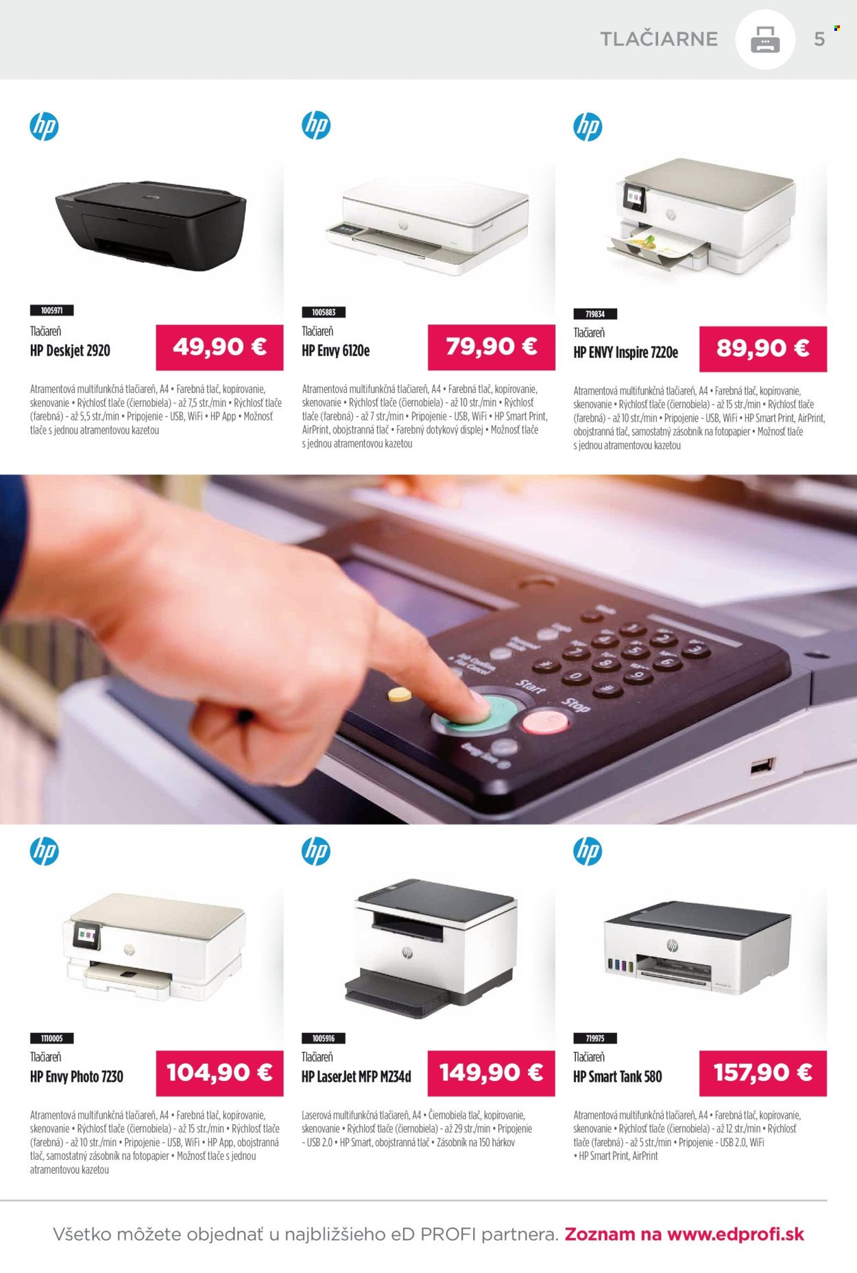 ED PROFI leták - Od nedele 1.2.2026 (2026-02-01 - 2026-02-28) | 5