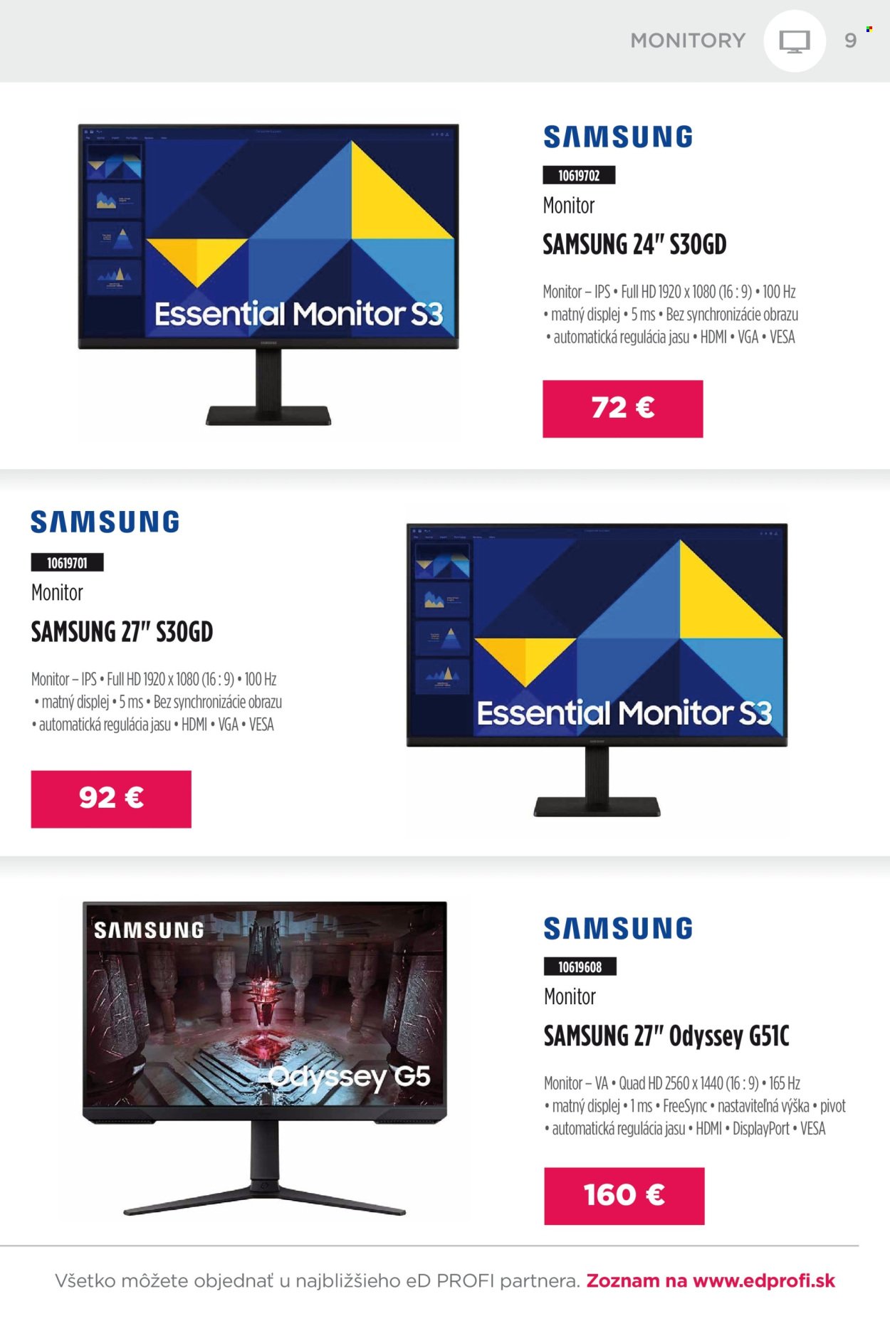 ED PROFI leták - Od nedele 1.2.2026 (2026-02-01 - 2026-02-28) | 9