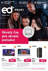 ED PROFI leták - Od nedele 1.2.2026 (2026-02-01 - 2026-02-28)