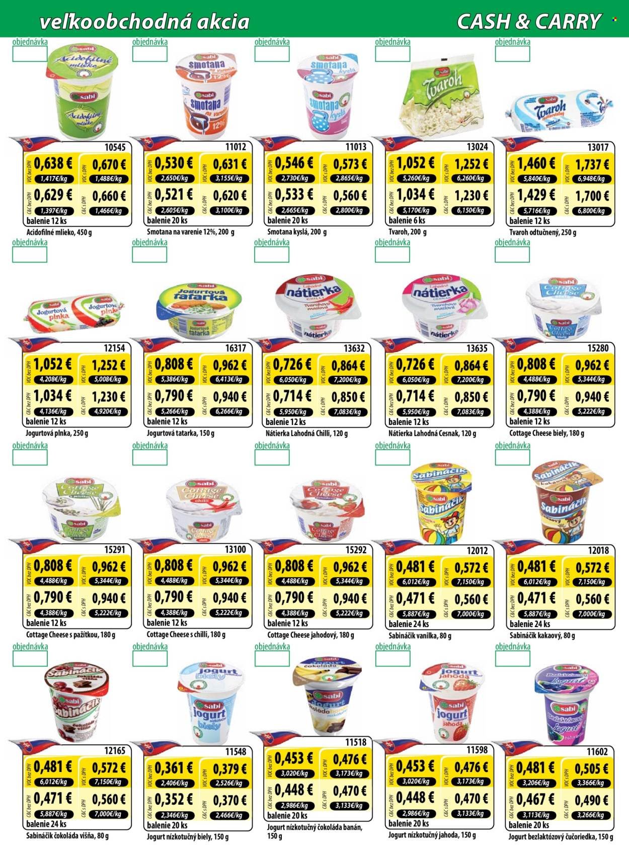 MILK AGRO leták - Cash & Carry