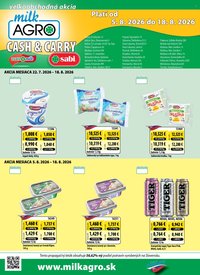 MILK AGRO leták - Cash & Carry