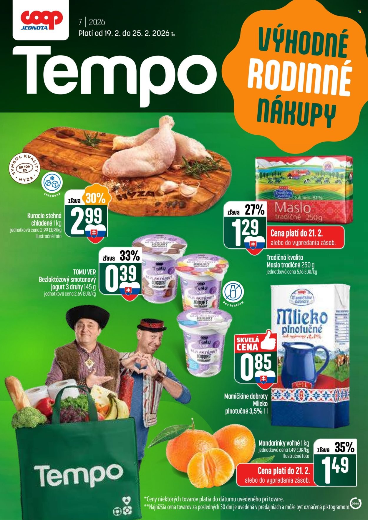 COOP JEDNOTA leták - Od štvrtka 19.2.2026 (2026-02-19 - 2026-02-25) | 1