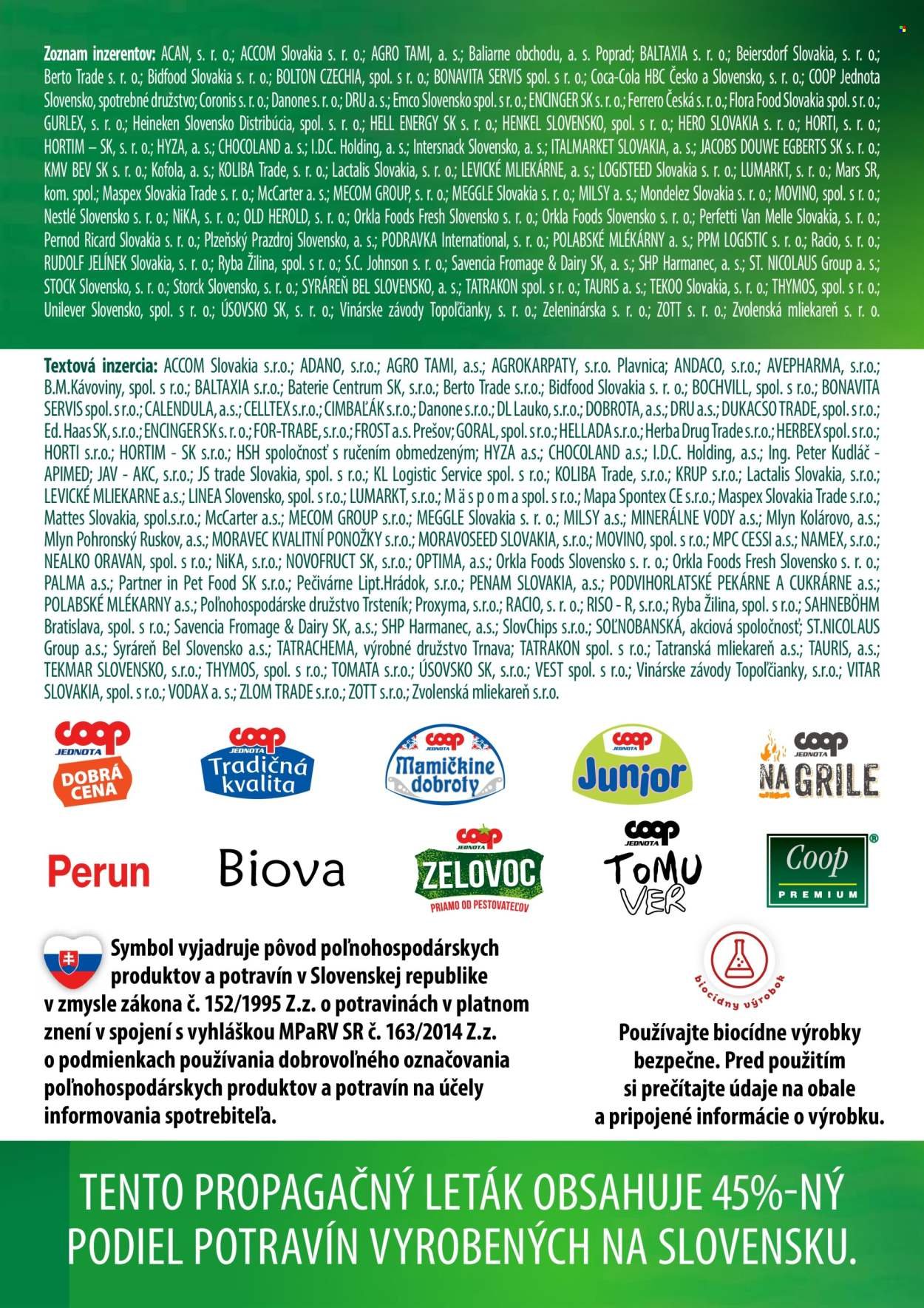 COOP JEDNOTA leták - Od štvrtka 19.2.2026 (2026-02-19 - 2026-02-25) | 64