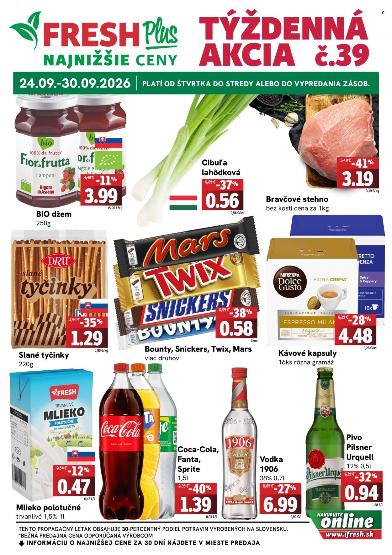 FRESH leták - Týždenná akcia