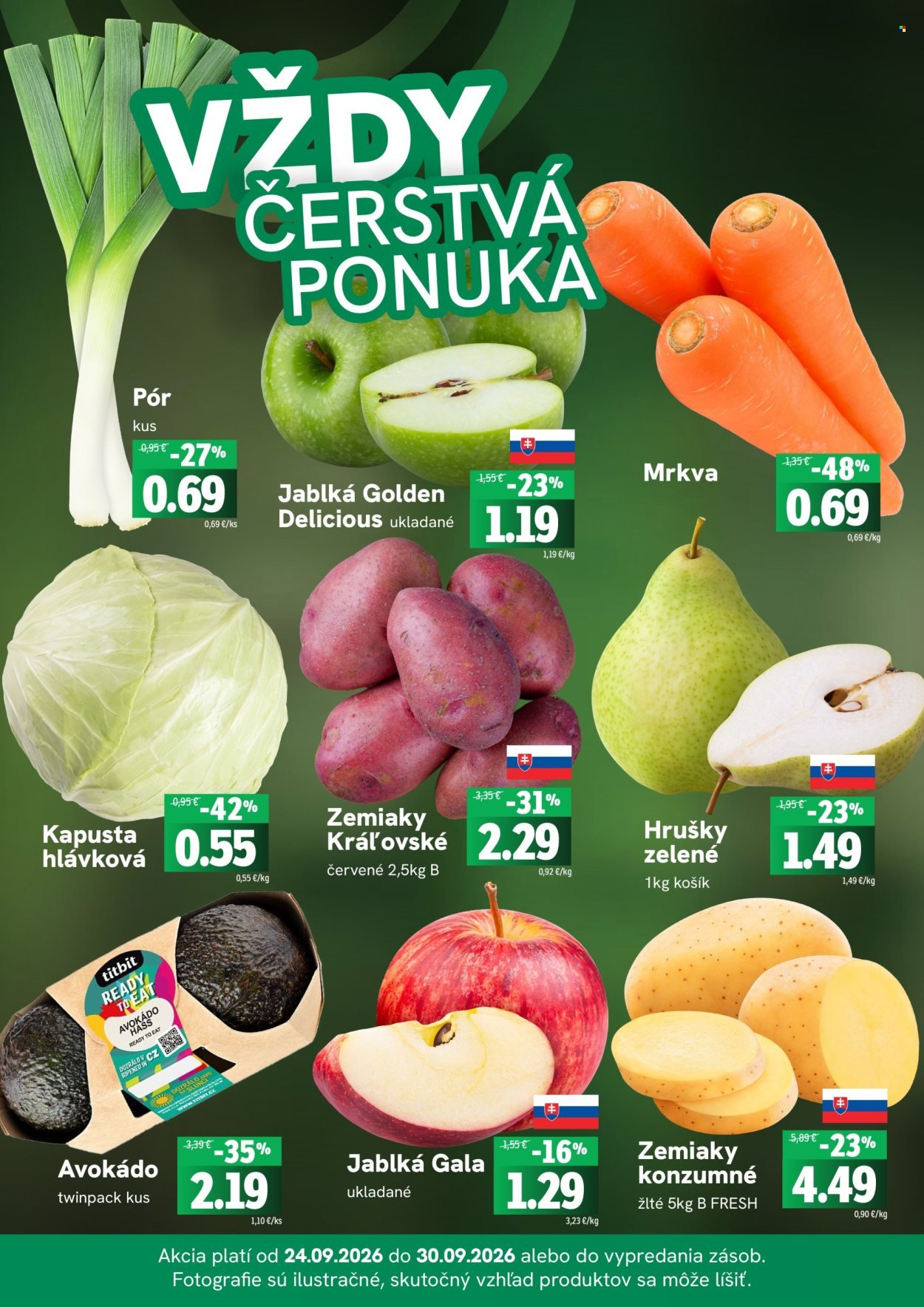 FRESH leták - Týždenná akcia