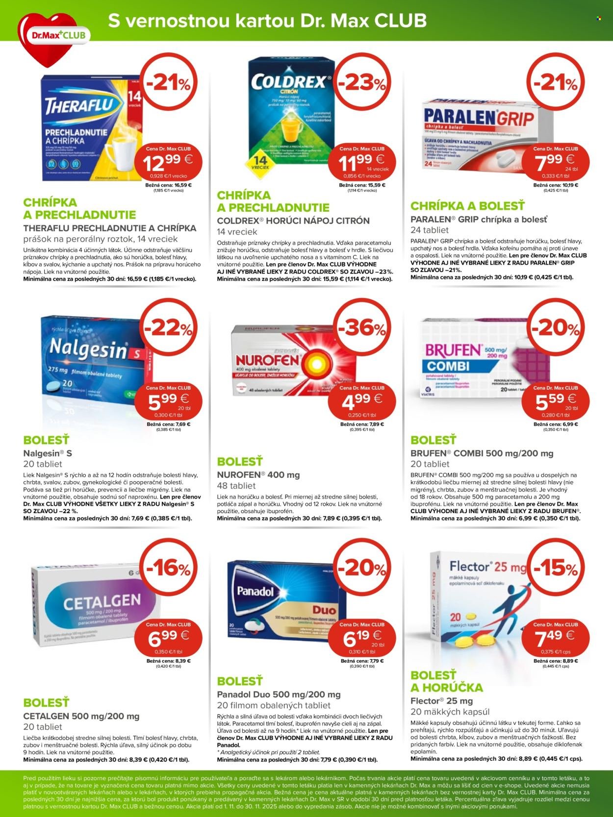 DR. MAX leták - Od soboty 1.11.2025 (2025-11-01 - 2025-11-30) | 2