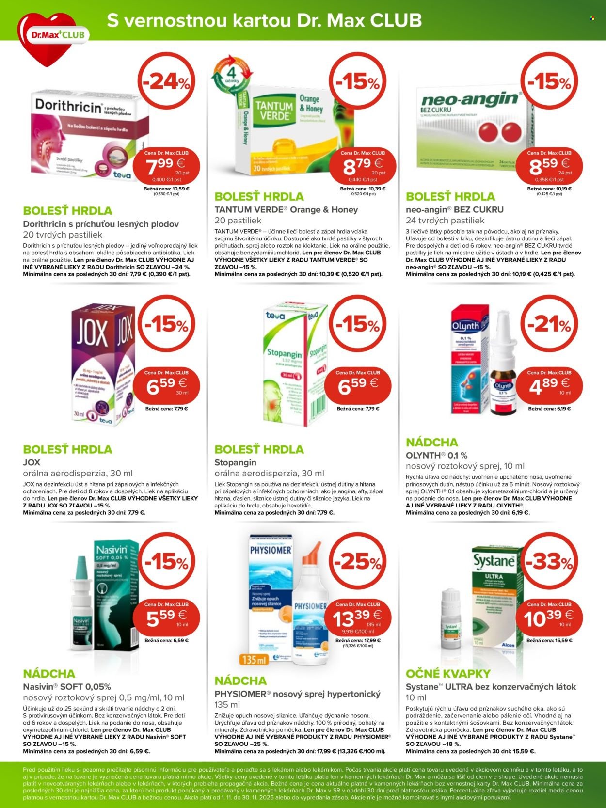 DR. MAX leták - Od soboty 1.11.2025 (2025-11-01 - 2025-11-30) | 5