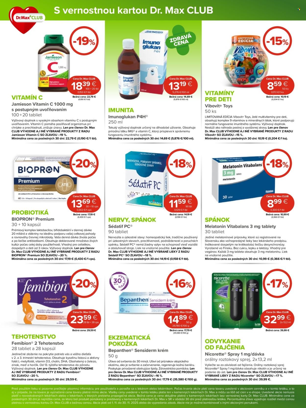DR. MAX leták - Od soboty 1.11.2025 (2025-11-01 - 2025-11-30) | 8