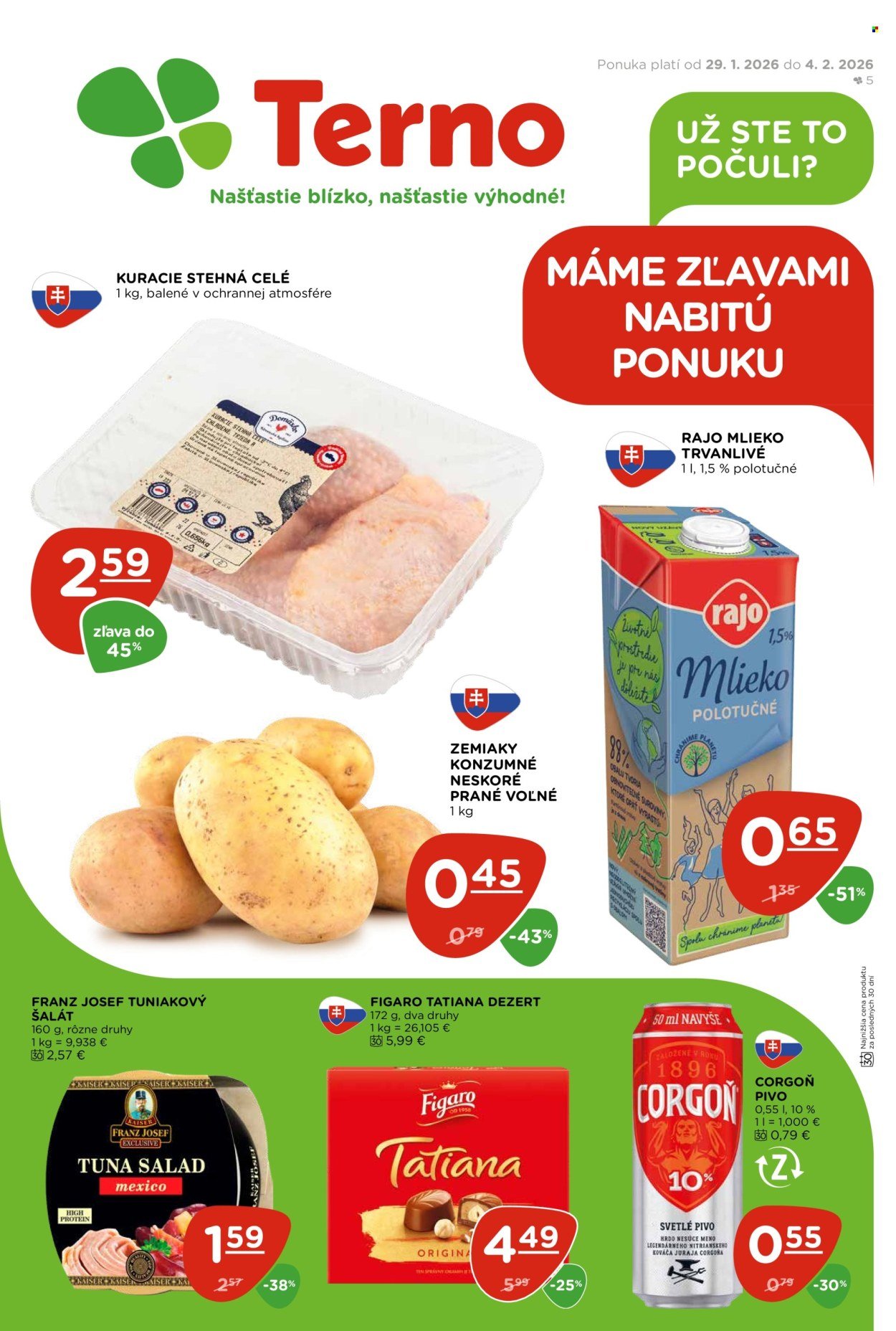 TERNO leták - Od štvrtka 29.1.2026 (2026-01-29 - 2026-02-04) | 1