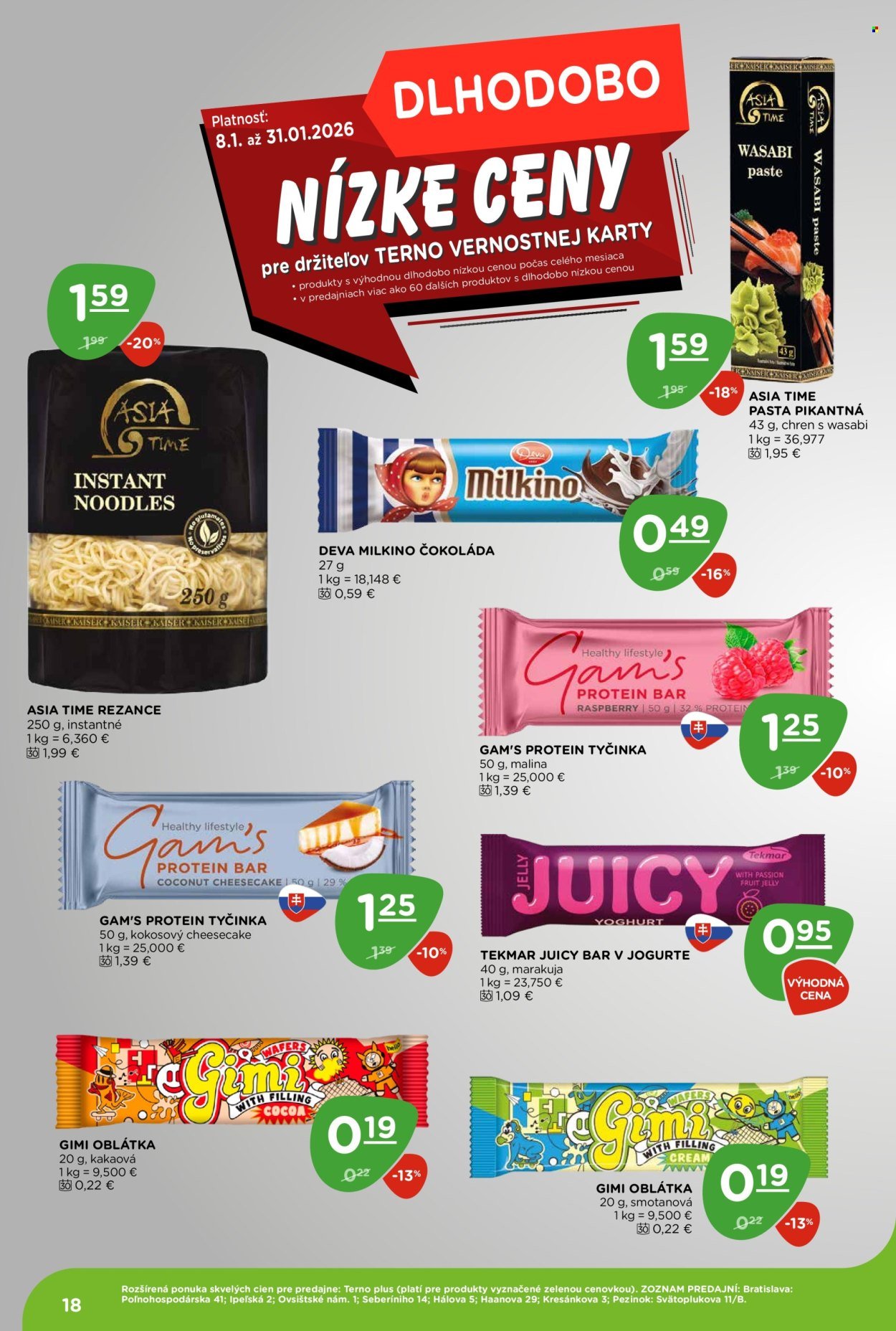 TERNO leták - Od štvrtka 29.1.2026 (2026-01-29 - 2026-02-04) | 18