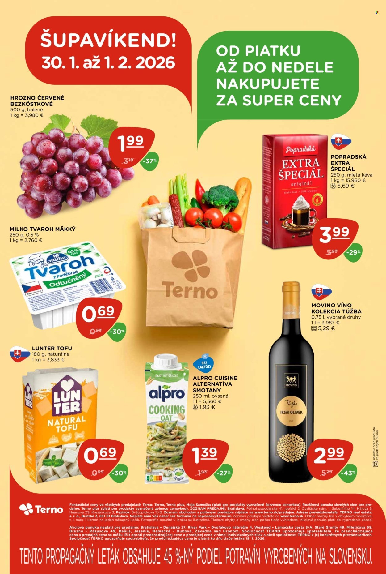 TERNO leták - Od štvrtka 29.1.2026 (2026-01-29 - 2026-02-04) | 20