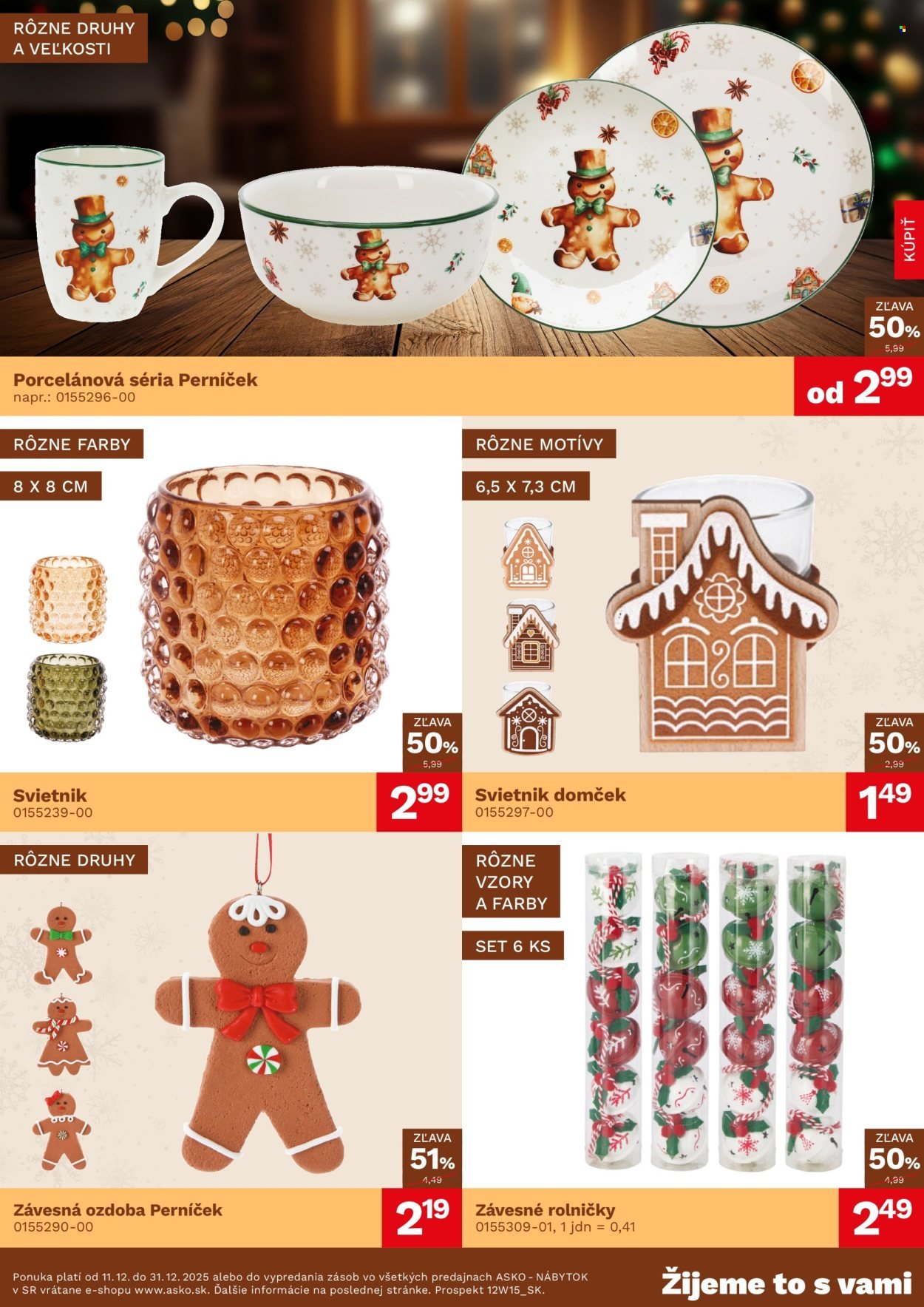 ASKO NÁBYTOK leták - Vianočný leták (2025-12-11 - 2025-12-31) | 2