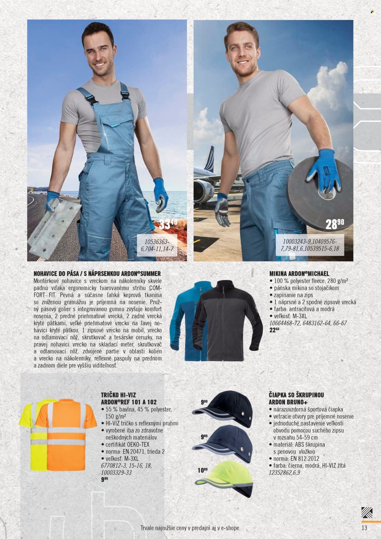 HORNBACH leták - Pracovné oblečenie (2026-04-22 - 2026-07-22) | 13