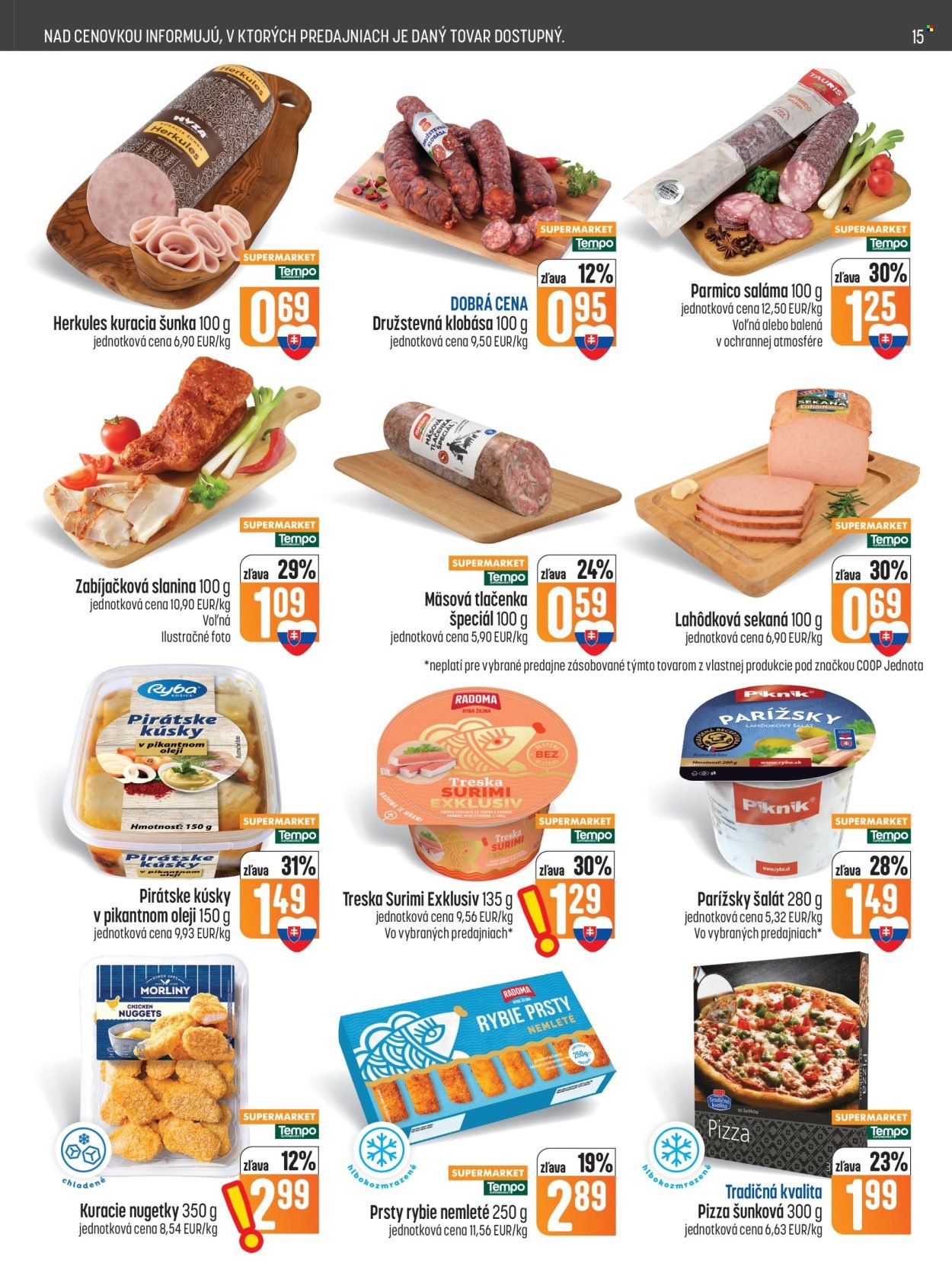 COOP JEDNOTA leták - Od štvrtka 29.10.2026