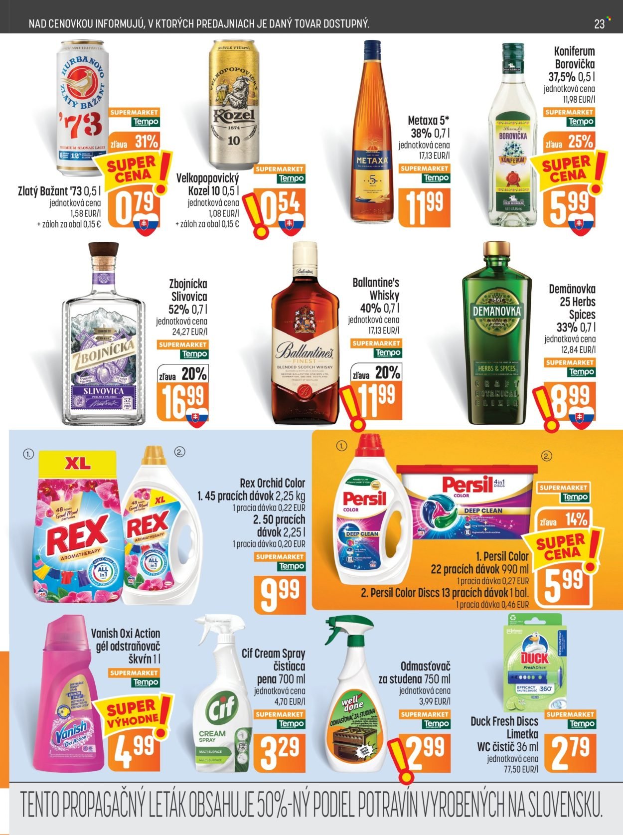 COOP JEDNOTA leták - Od štvrtka 29.10.2026