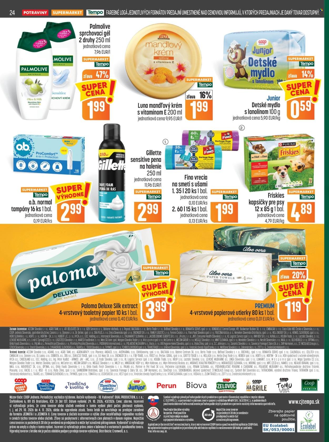 COOP JEDNOTA leták - Od štvrtka 29.10.2026