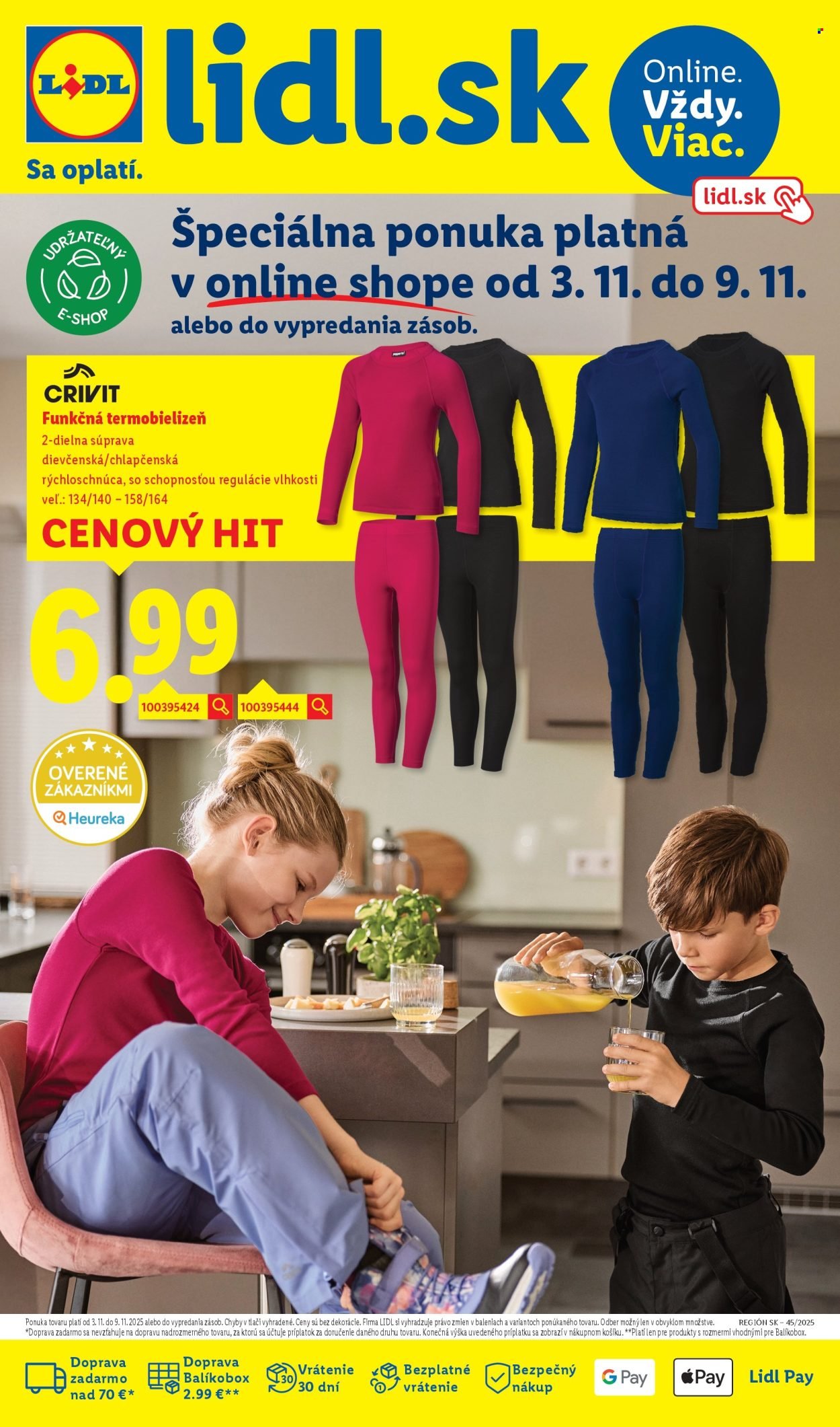 LIDL leták - Online magazín (2025-11-03 - 2025-11-09) | 1