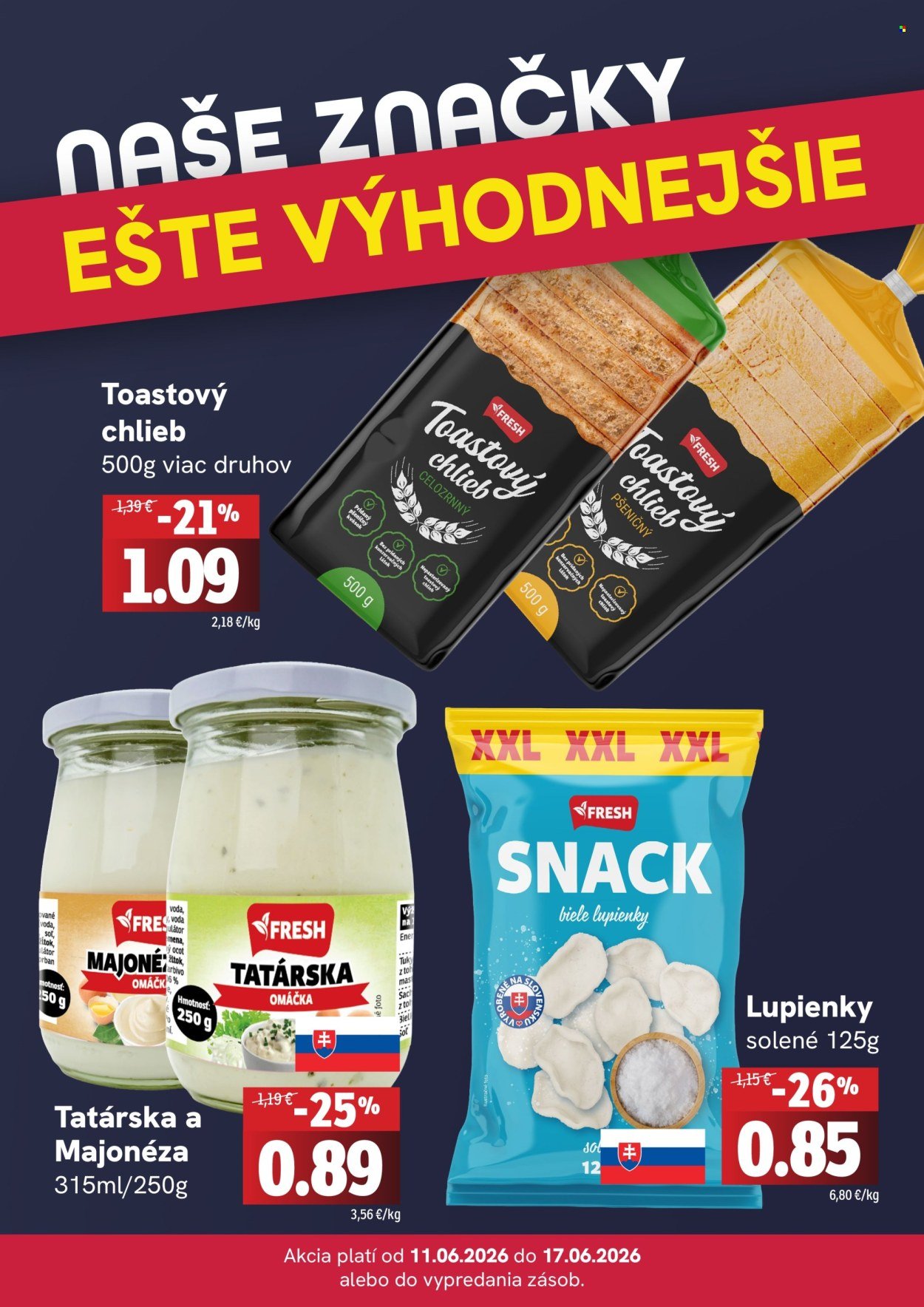 FRESH leták - Týždenná akcia