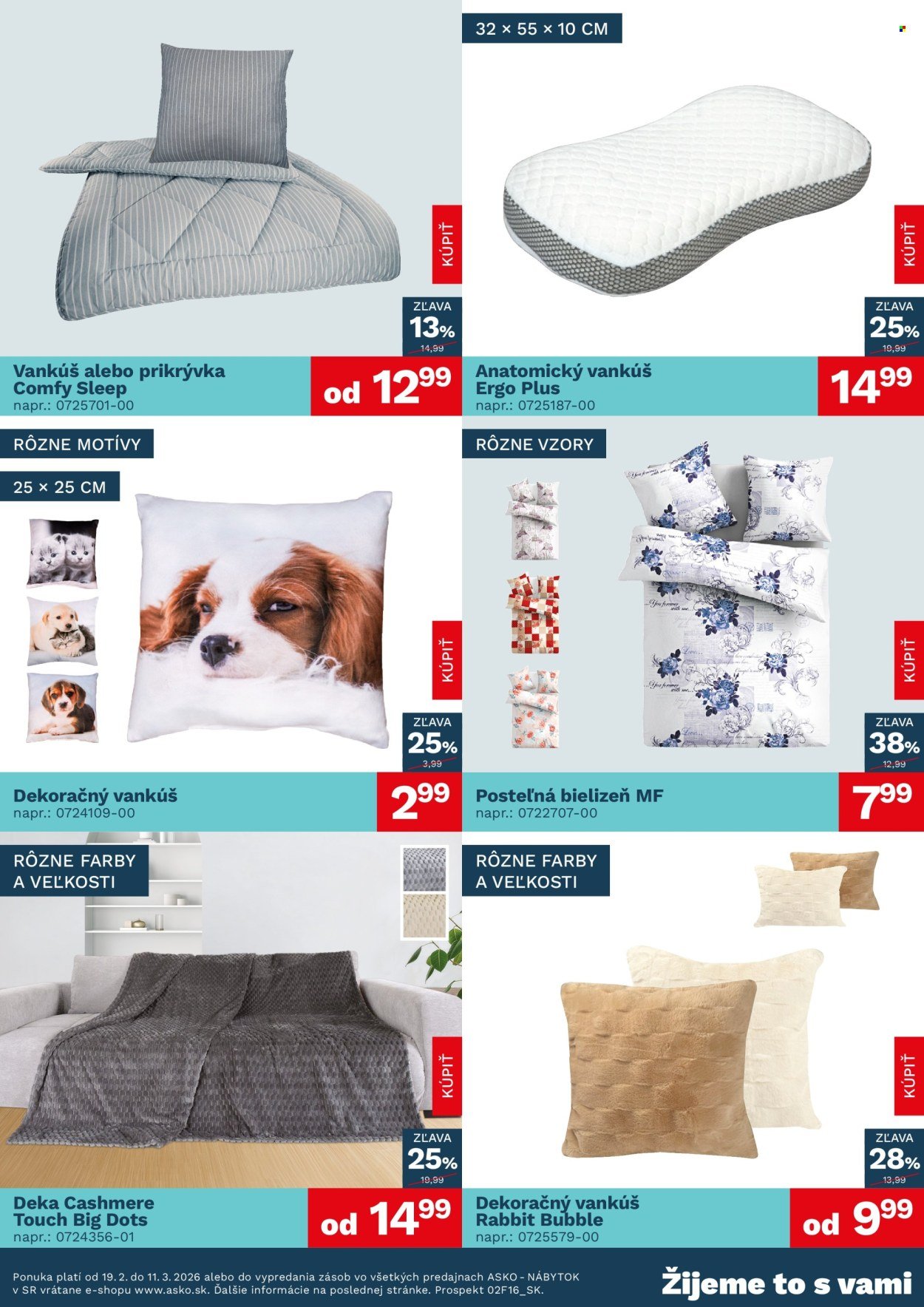 ASKO NÁBYTOK leták - Bytové doplnky za skvelé ceny (2026-02-19 - 2026-03-11) | 3