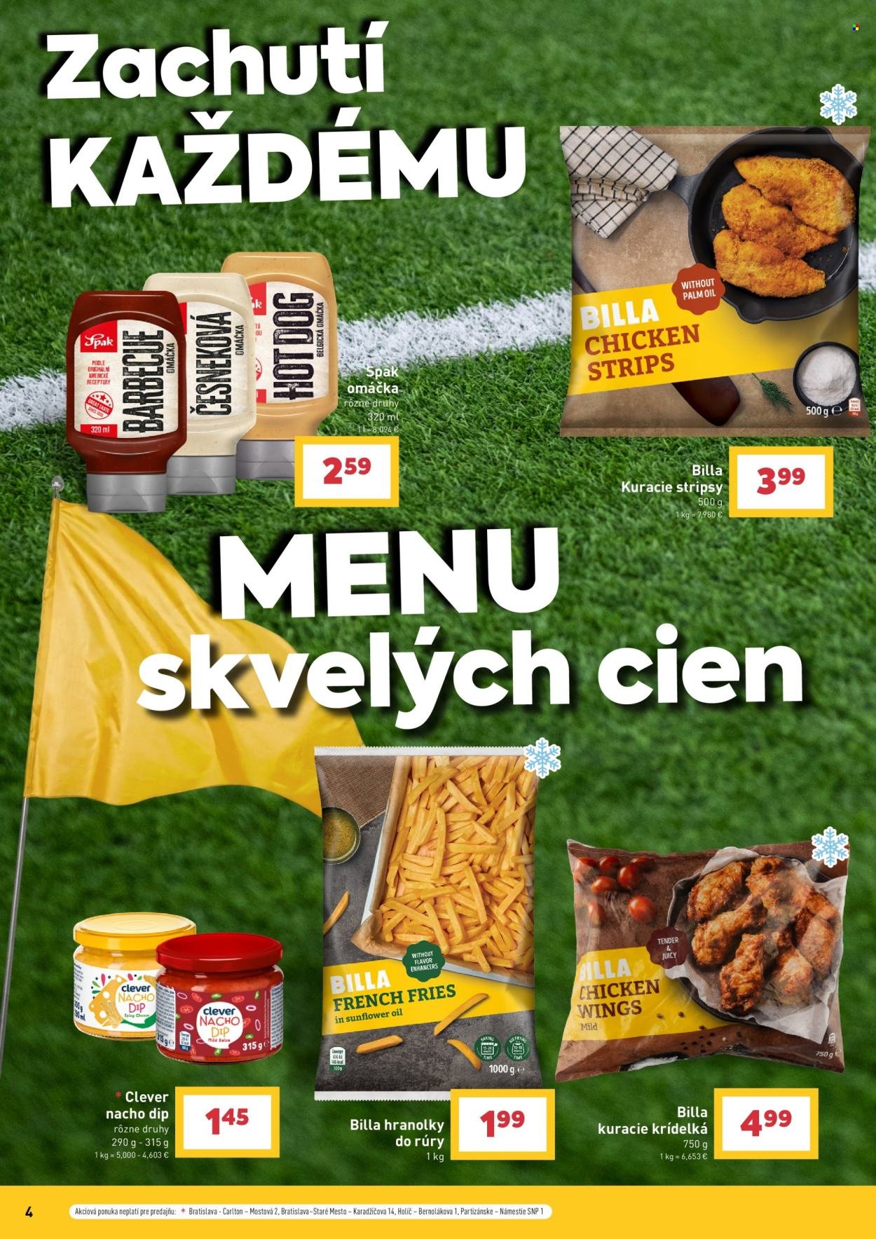 BILLA leták - Katalóg Futbal