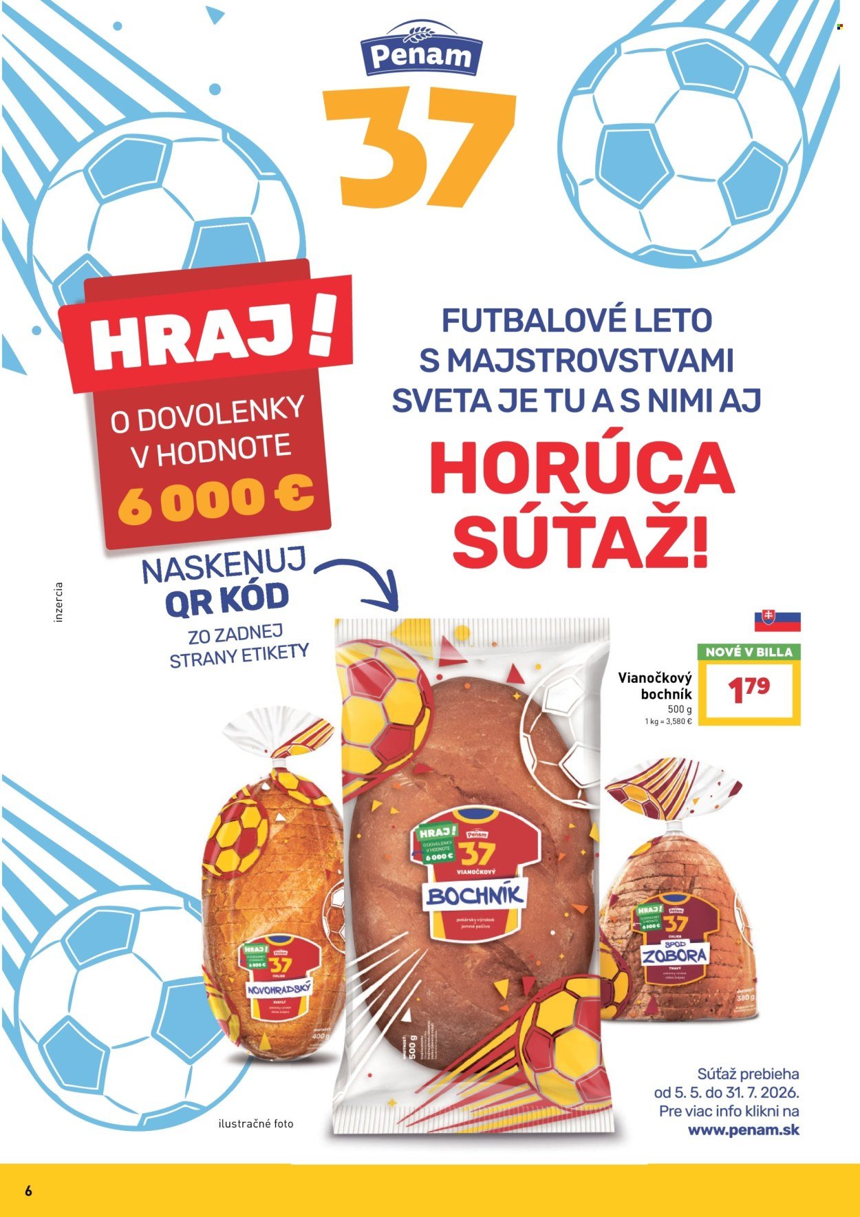 BILLA leták - Katalóg Futbal
