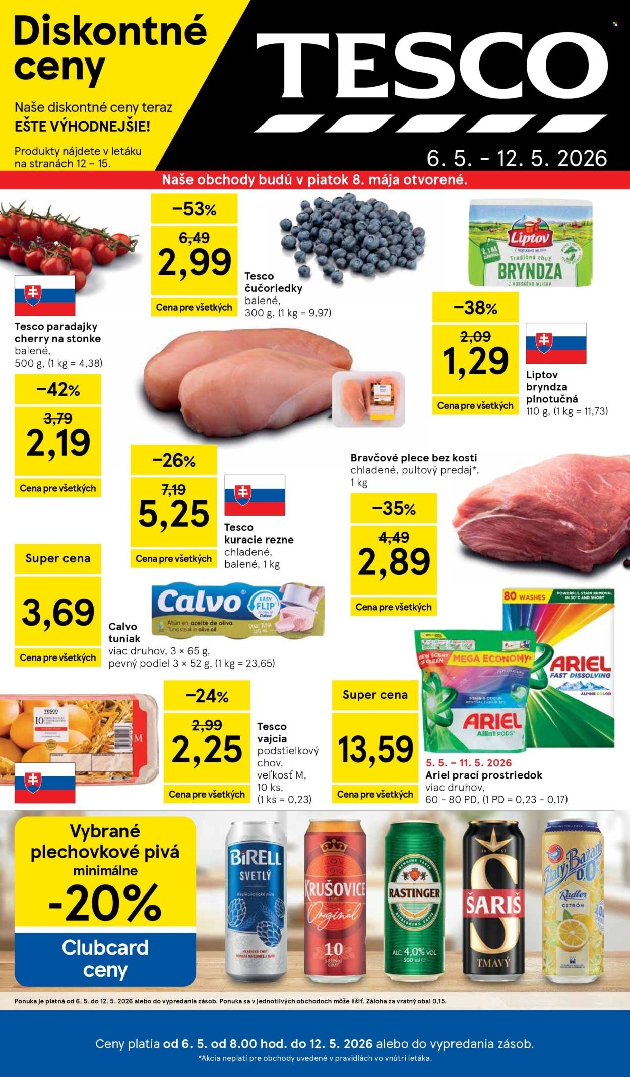 TESCO leták - Od stredy 6.5.2026 (2026-05-06 - 2026-05-12) | 1