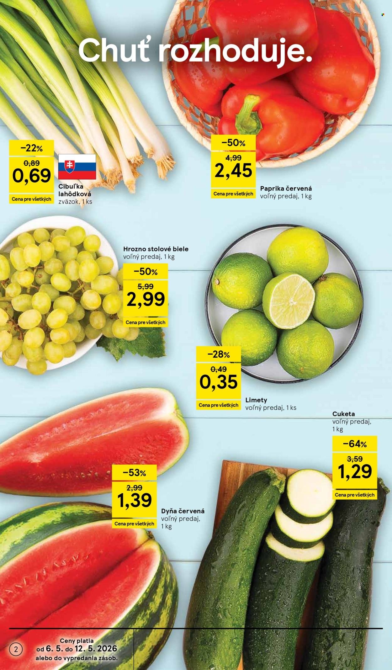 TESCO leták - Od stredy 6.5.2026 (2026-05-06 - 2026-05-12) | 2