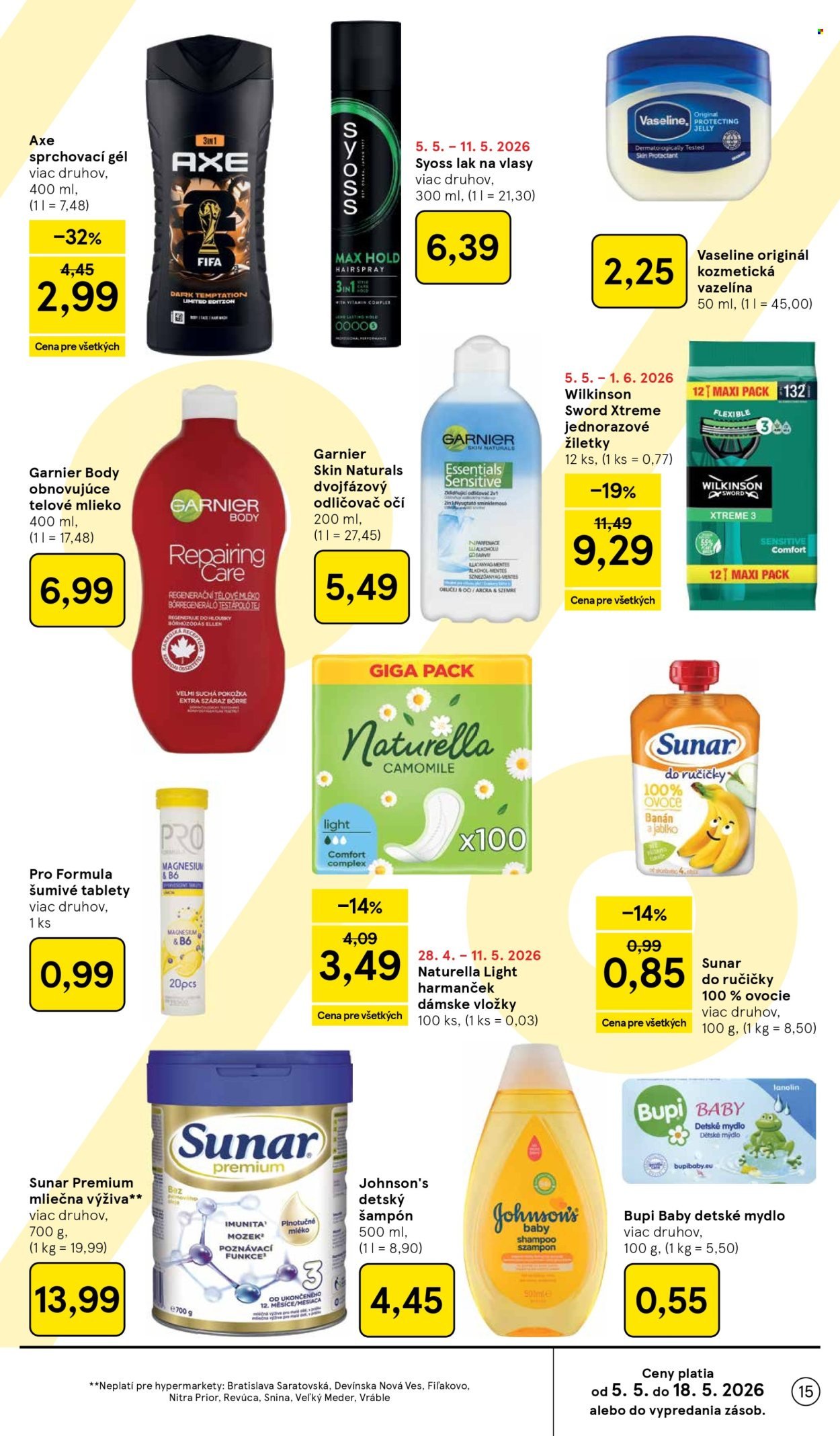 TESCO leták - Od stredy 6.5.2026 (2026-05-06 - 2026-05-12) | 15
