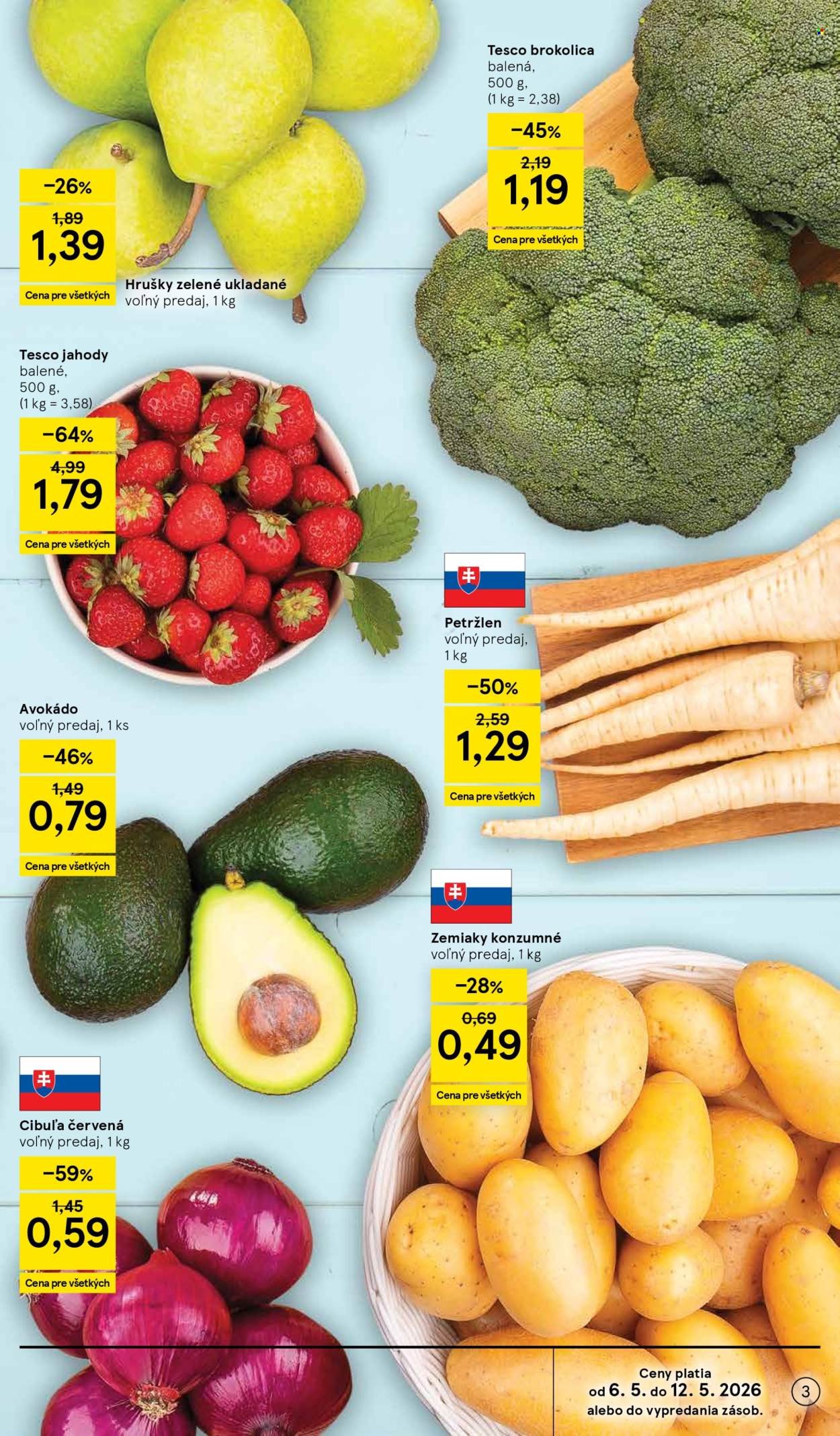 TESCO leták - Od stredy 6.5.2026 (2026-05-06 - 2026-05-12) | 3