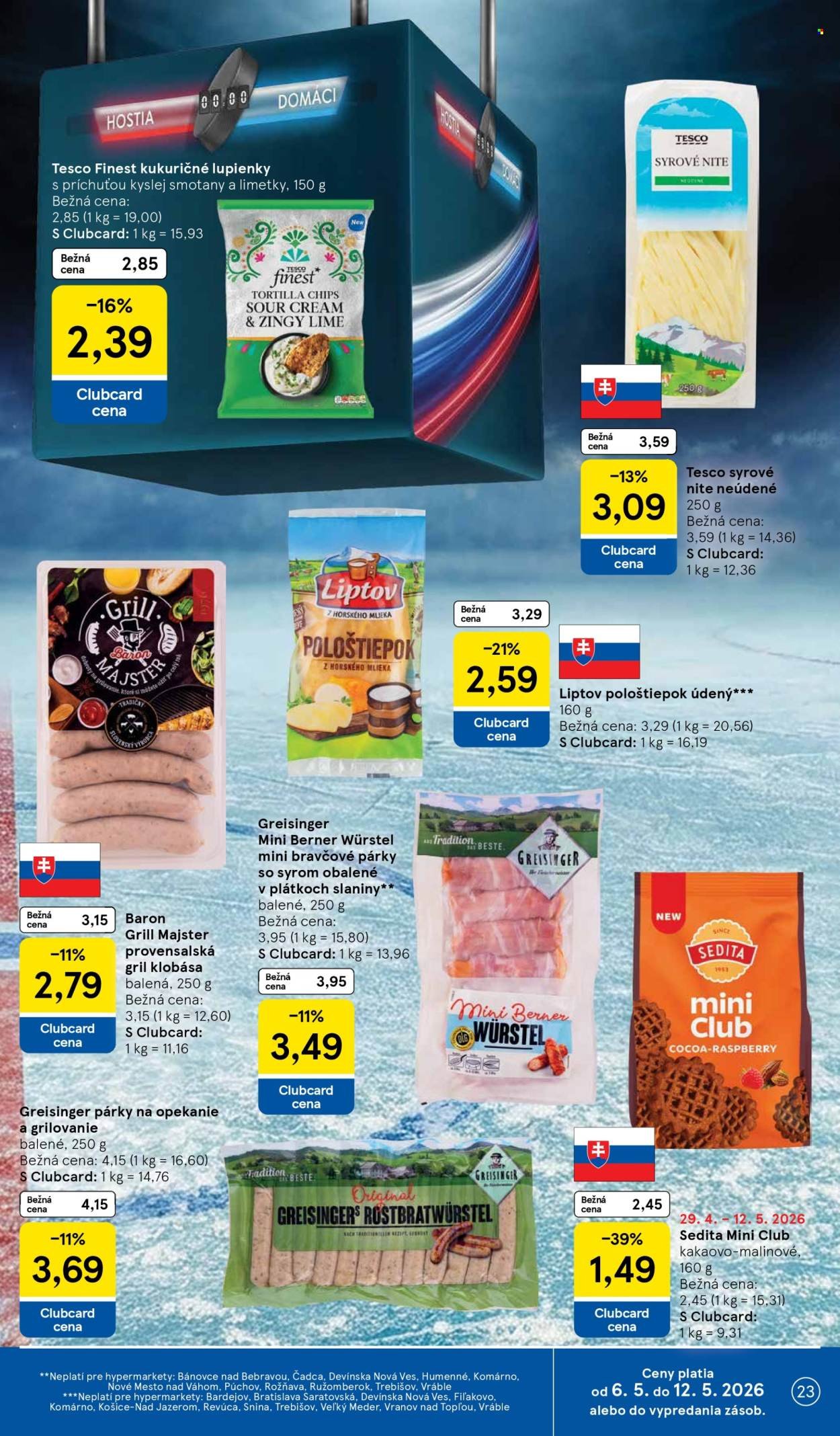 TESCO leták - Od stredy 6.5.2026 (2026-05-06 - 2026-05-12) | 23
