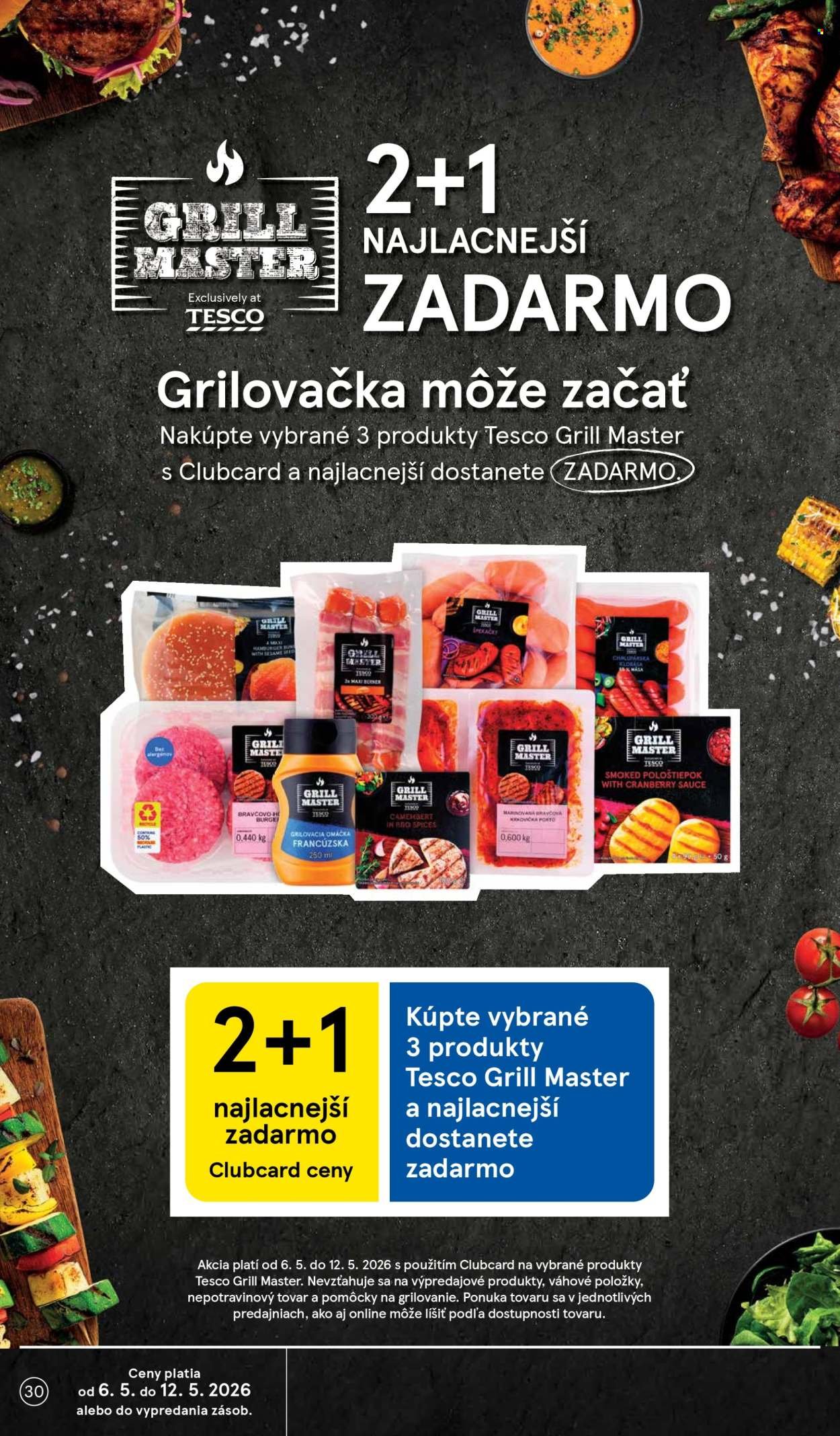 TESCO leták - Od stredy 6.5.2026 (2026-05-06 - 2026-05-12) | 30