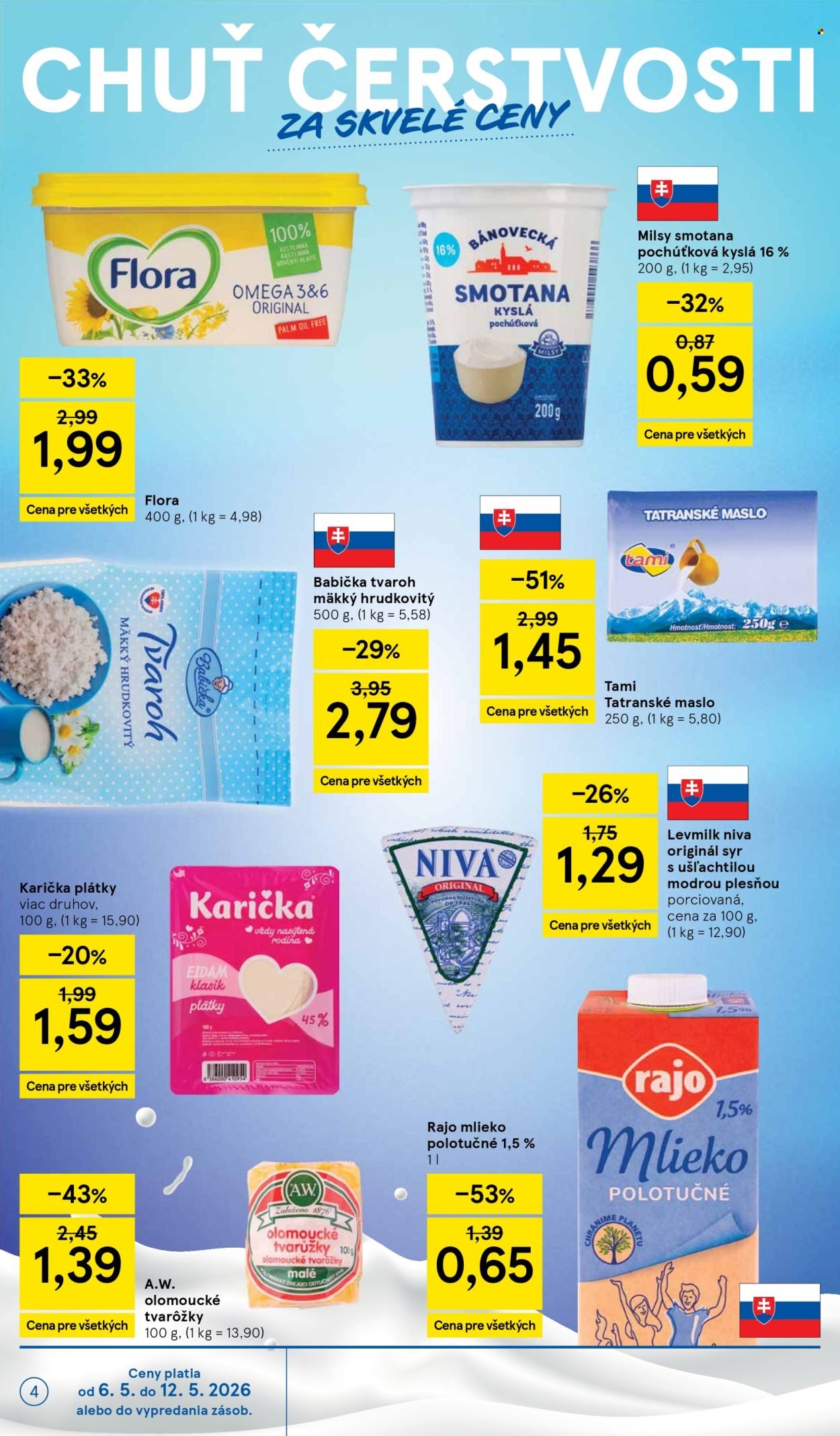 TESCO leták - Od stredy 6.5.2026 (2026-05-06 - 2026-05-12) | 4