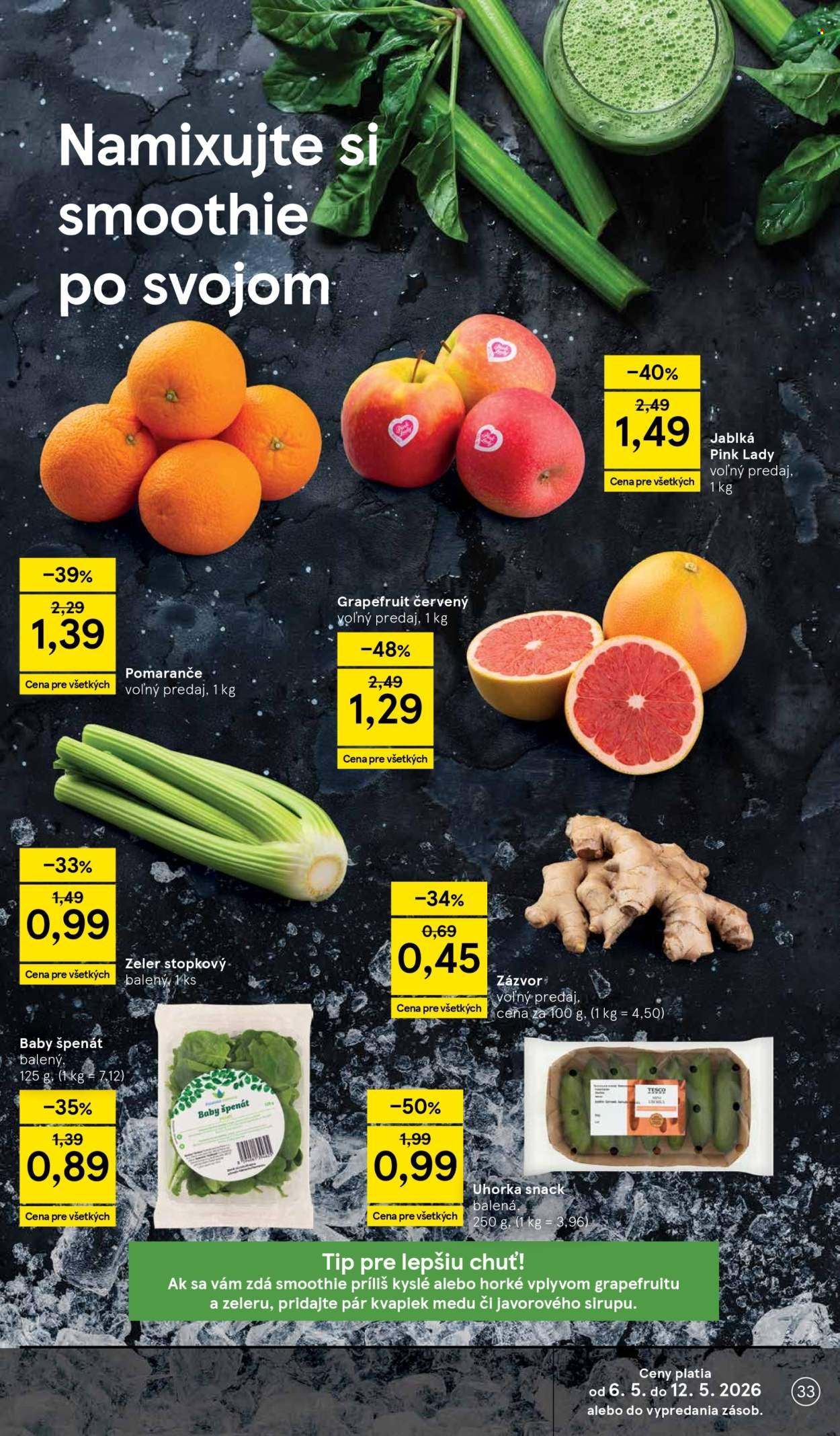 TESCO leták - Od stredy 6.5.2026 (2026-05-06 - 2026-05-12) | 33