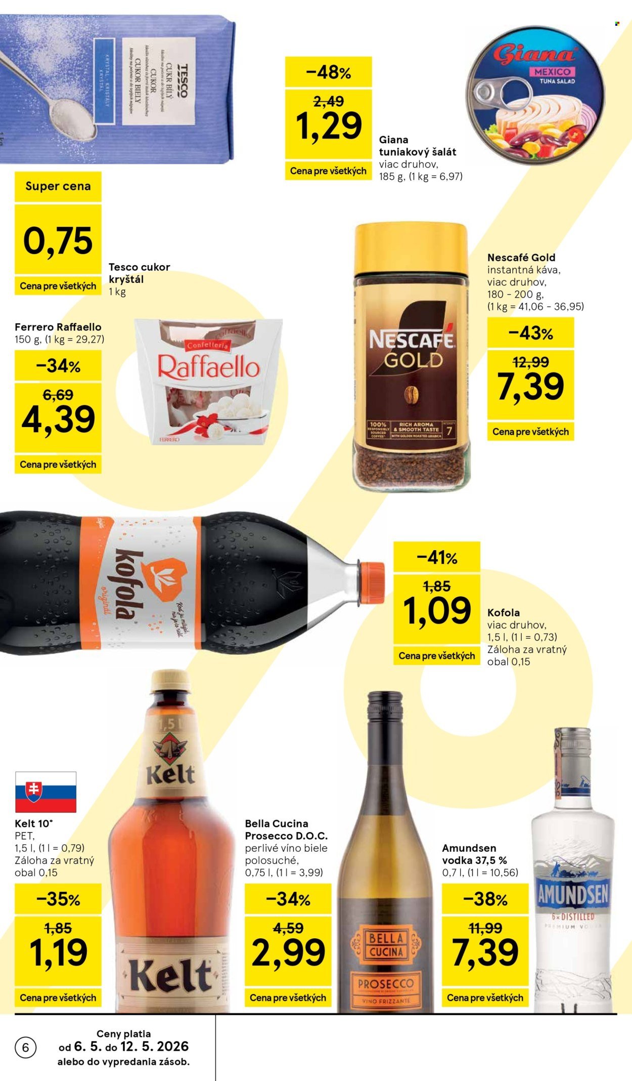 TESCO leták - Od stredy 6.5.2026 (2026-05-06 - 2026-05-12) | 6