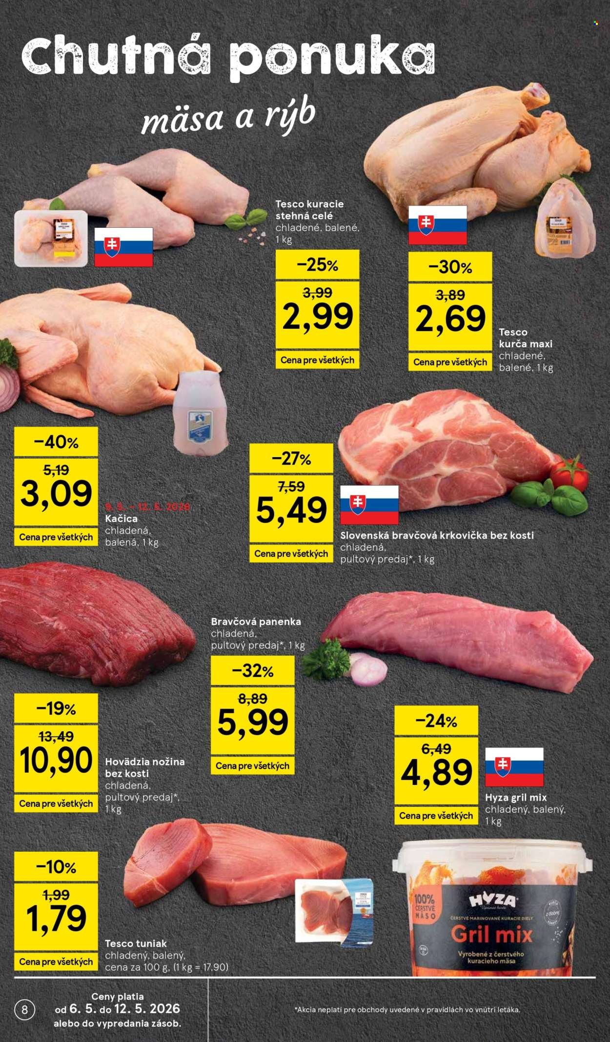 TESCO leták - Od stredy 6.5.2026 (2026-05-06 - 2026-05-12) | 8