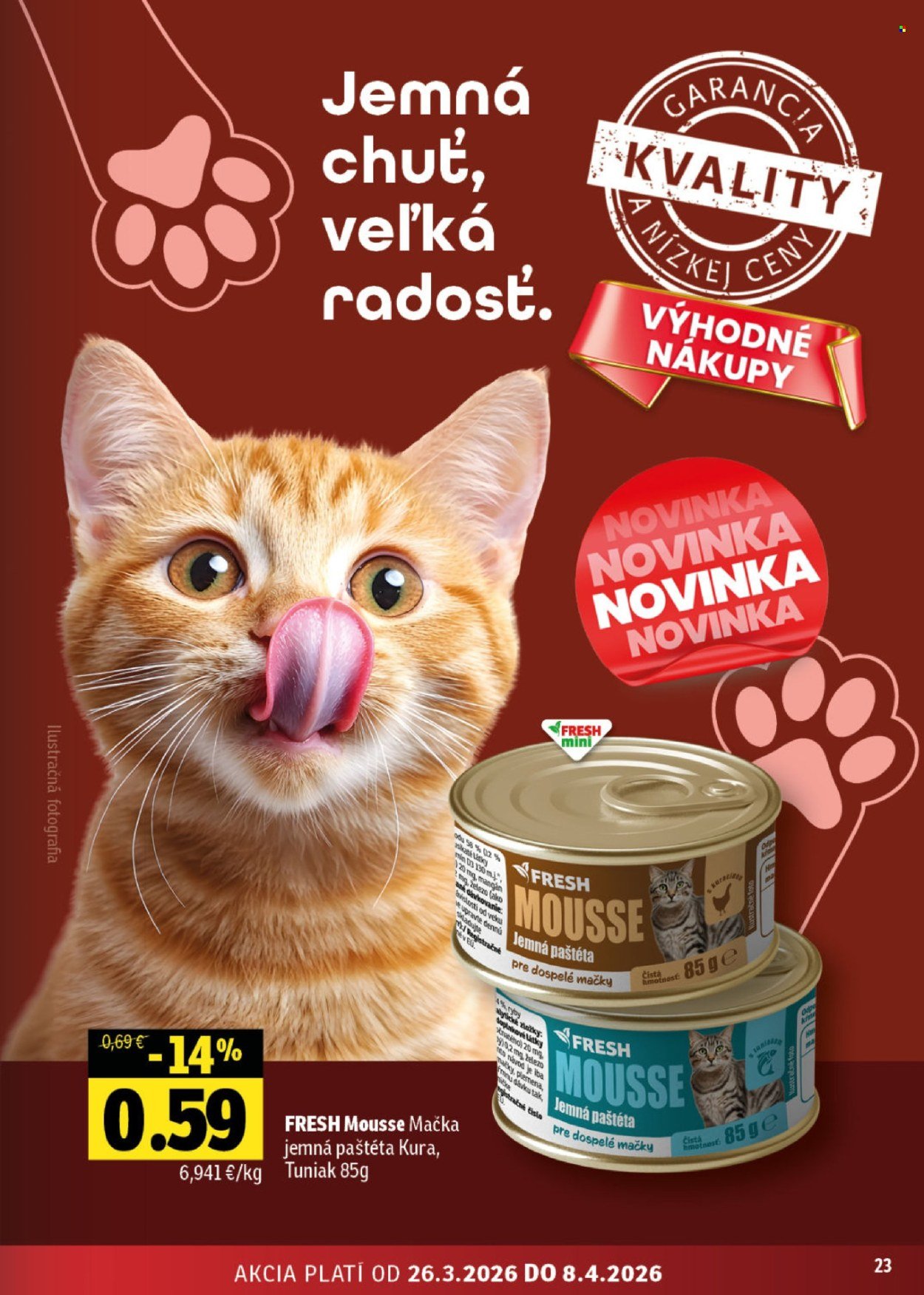 FRESH leták - Od štvrtka 26.3.2026 (2026-03-26 - 2026-04-08) | 23