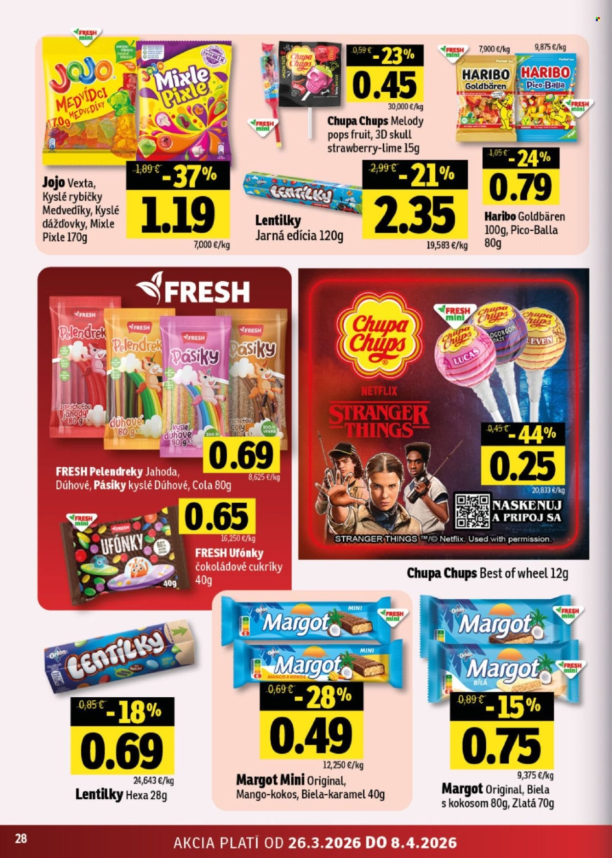 FRESH leták - Od štvrtka 26.3.2026 (2026-03-26 - 2026-04-08) | 28
