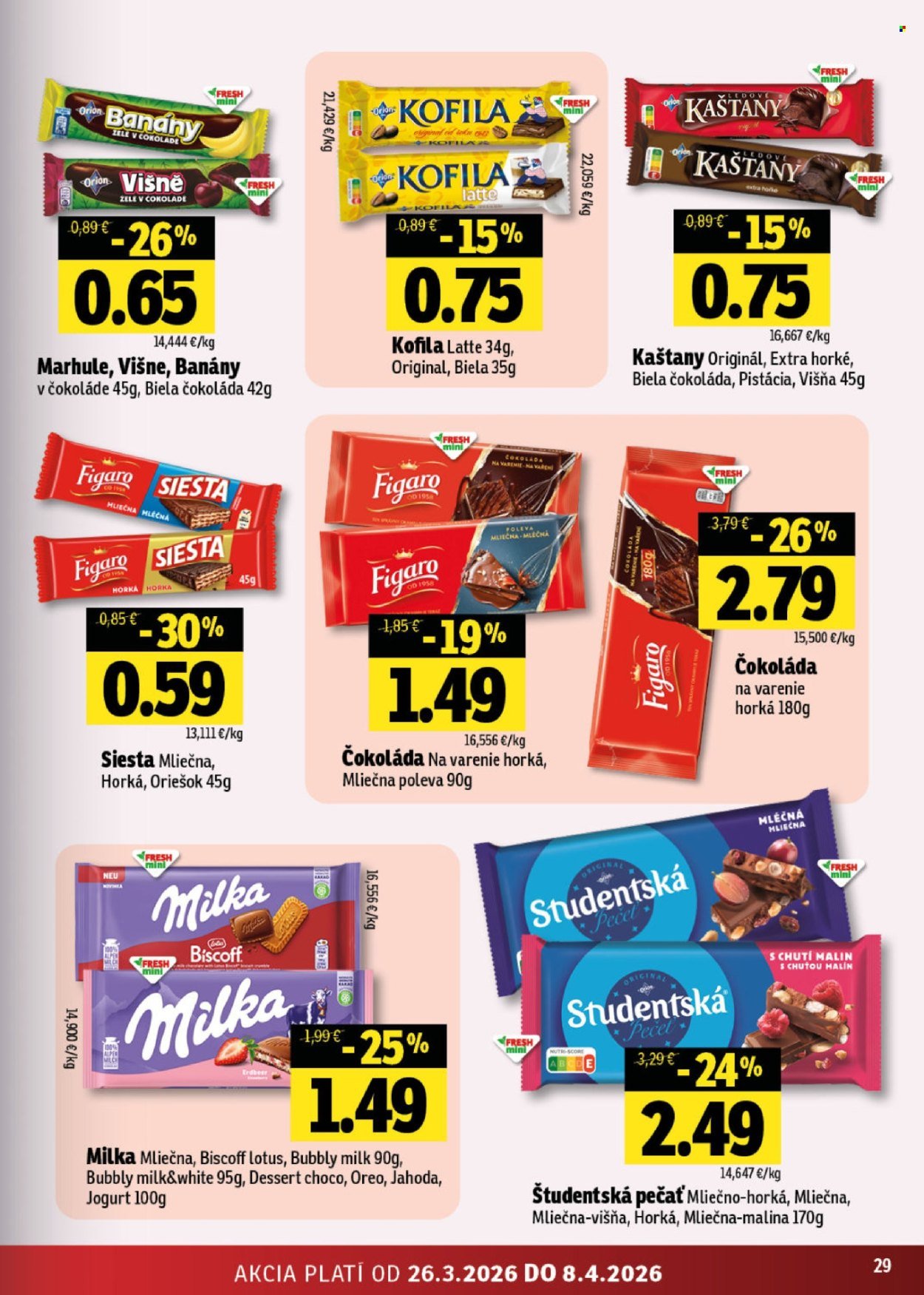 FRESH leták - Od štvrtka 26.3.2026 (2026-03-26 - 2026-04-08) | 29