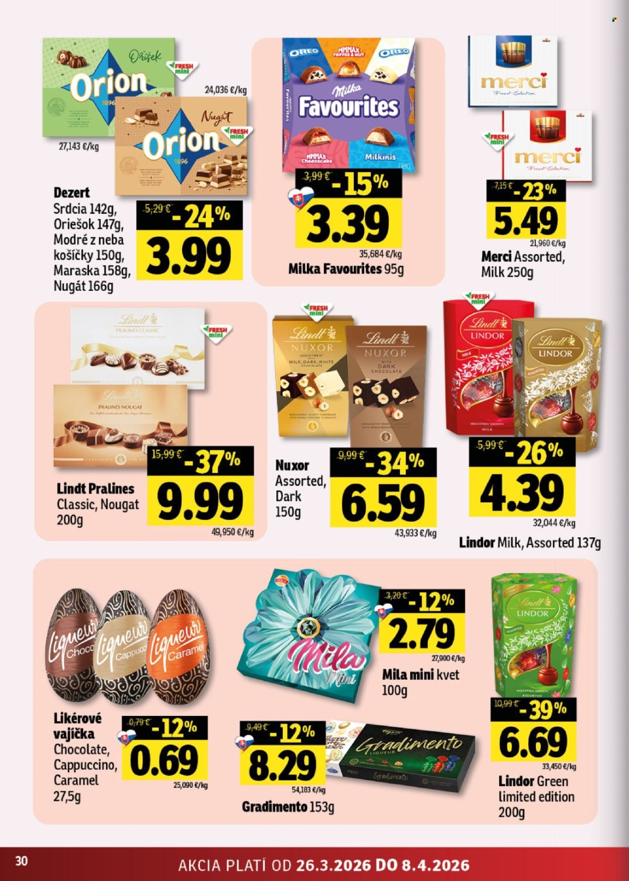 FRESH leták - Od štvrtka 26.3.2026 (2026-03-26 - 2026-04-08) | 30